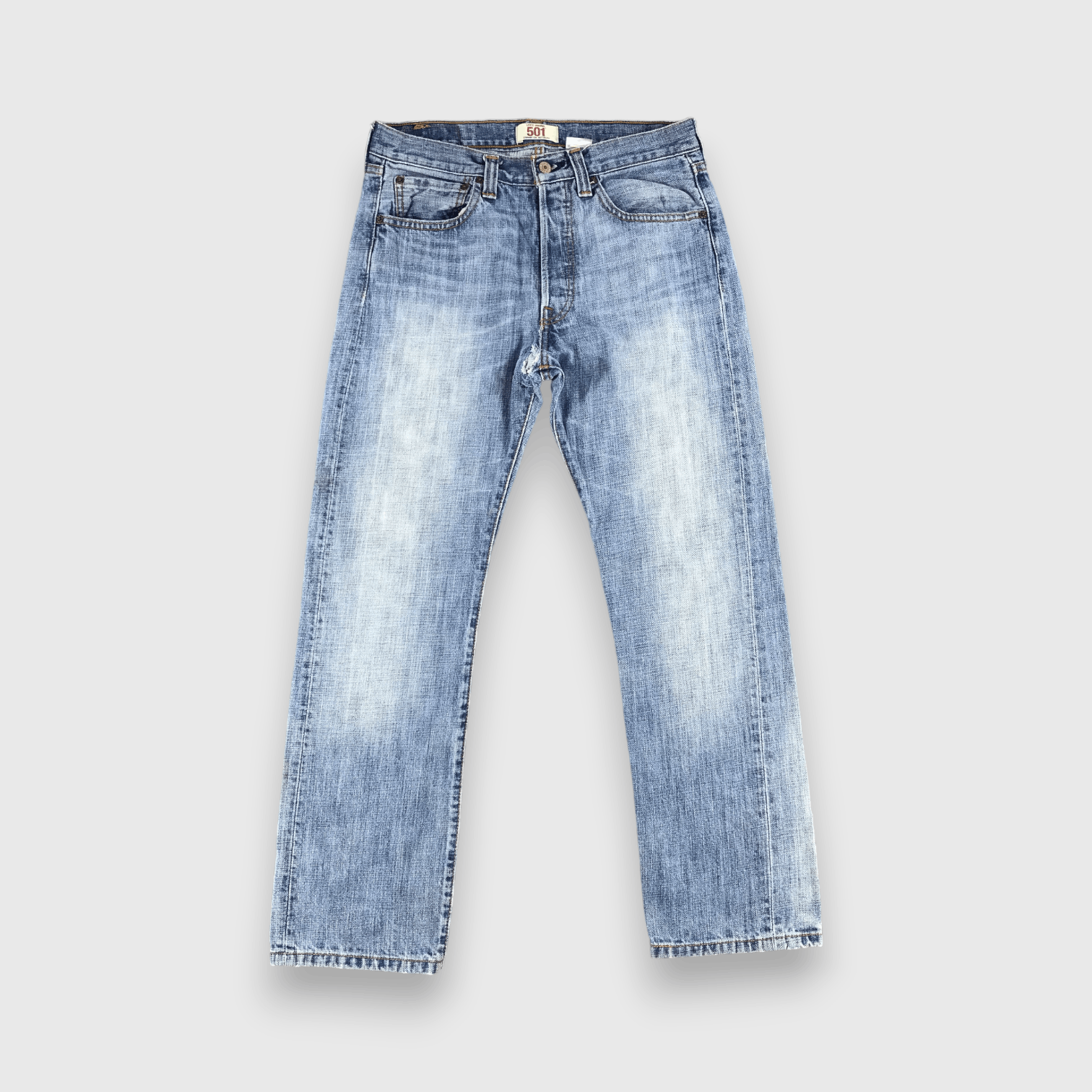 Levi's Vintage Light Wash Levis 501 Jeans- J1317 Size US 32 / EU 48 - 1 Thumbnail