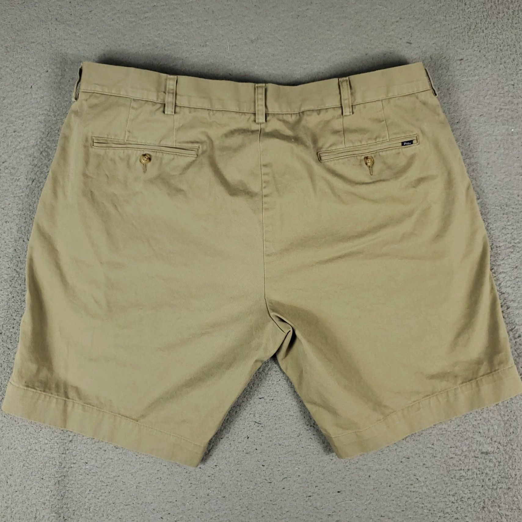 Ralph Lauren Ralph Lauren Chino Shorts Mens Size 40 Beige Cotton Flat Front Casual Size US 40 / EU 56 - 7 Thumbnail
