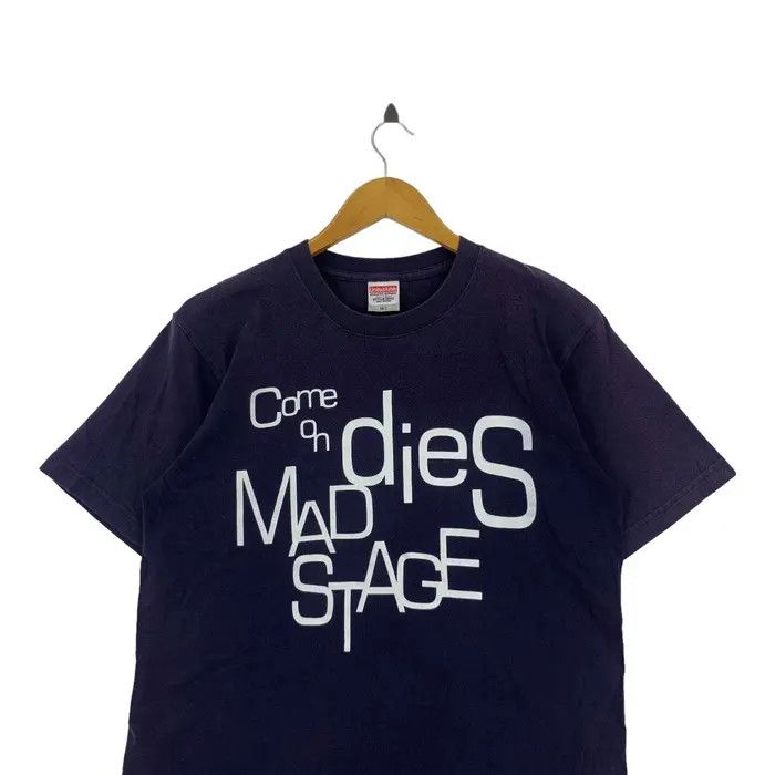Vintage COME ON DIES MAD STAGE Japan Punk Band Tee Shirt Size US M / EU 48-50 / 2 - 2 Thumbnail