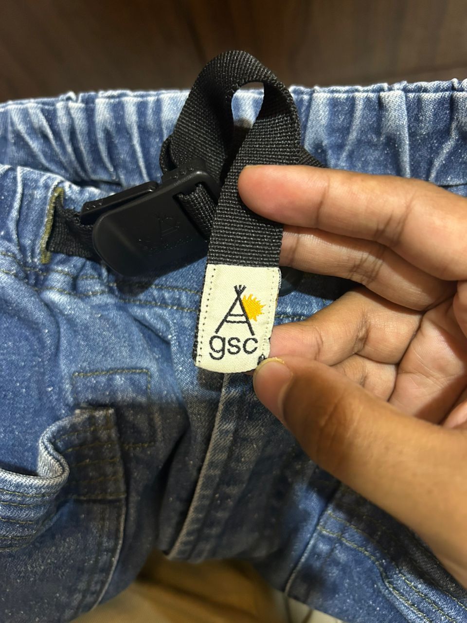 go slow caravan Go Slow Caravan vintage jeans rare design Size US 30 / EU 46 - 7 Thumbnail