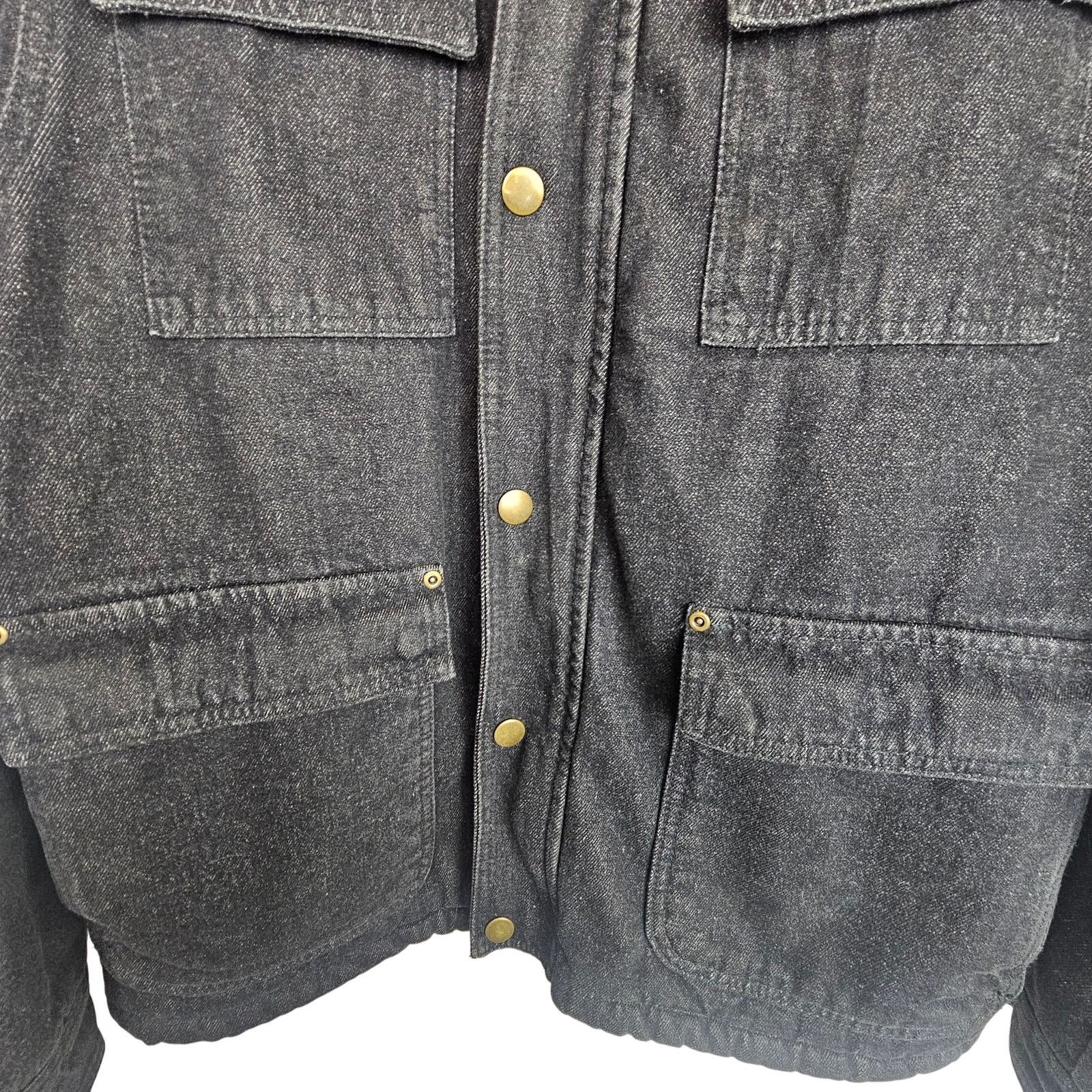 Wrangler Vintage Wrangler Denim Chore Coat Barn Jacket M Sherpa Lined Size US M / EU 48-50 / 2 - 3 Thumbnail