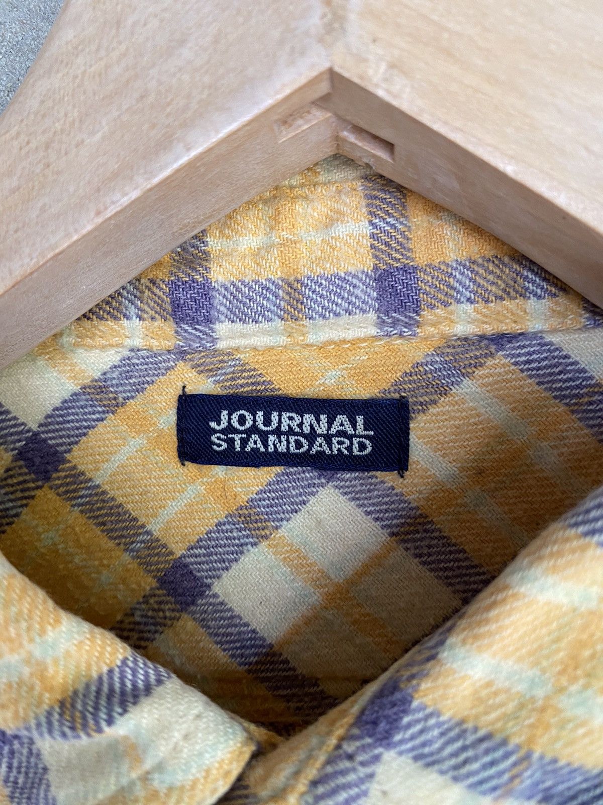 Journal Standard Vintage Journal Standard Plaid Tartan Flannel Shirt Size US XS / EU 42 / 0 - 4 Thumbnail