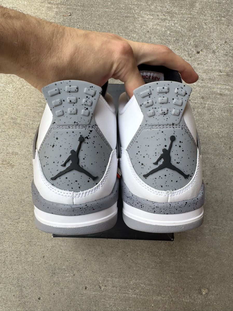 Jordan Brand * FACTORY ERROR * JORDAN 4 RETRO WHITE CEMENT 2012 SIZE 10.5 Size US 10.5 / EU 43-44 - 6 Thumbnail