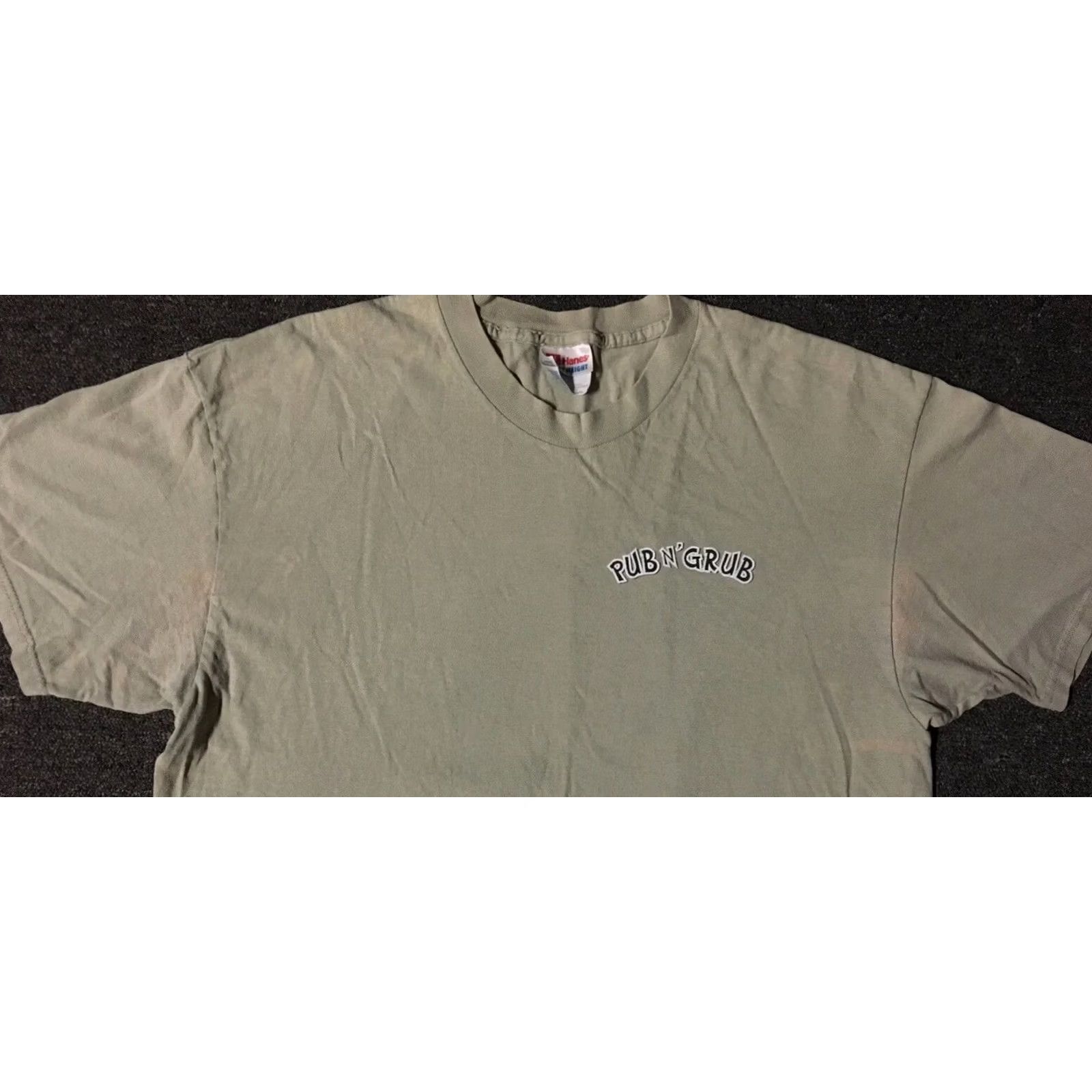 Vintage VINTAGE Arizona Pub N Grub Bar Faded Distress Shirt XL Beige/Brown Shirt Men XS-4XL? (Note: Placeholder) Size US XL / EU 56 / 4 - 6 Thumbnail