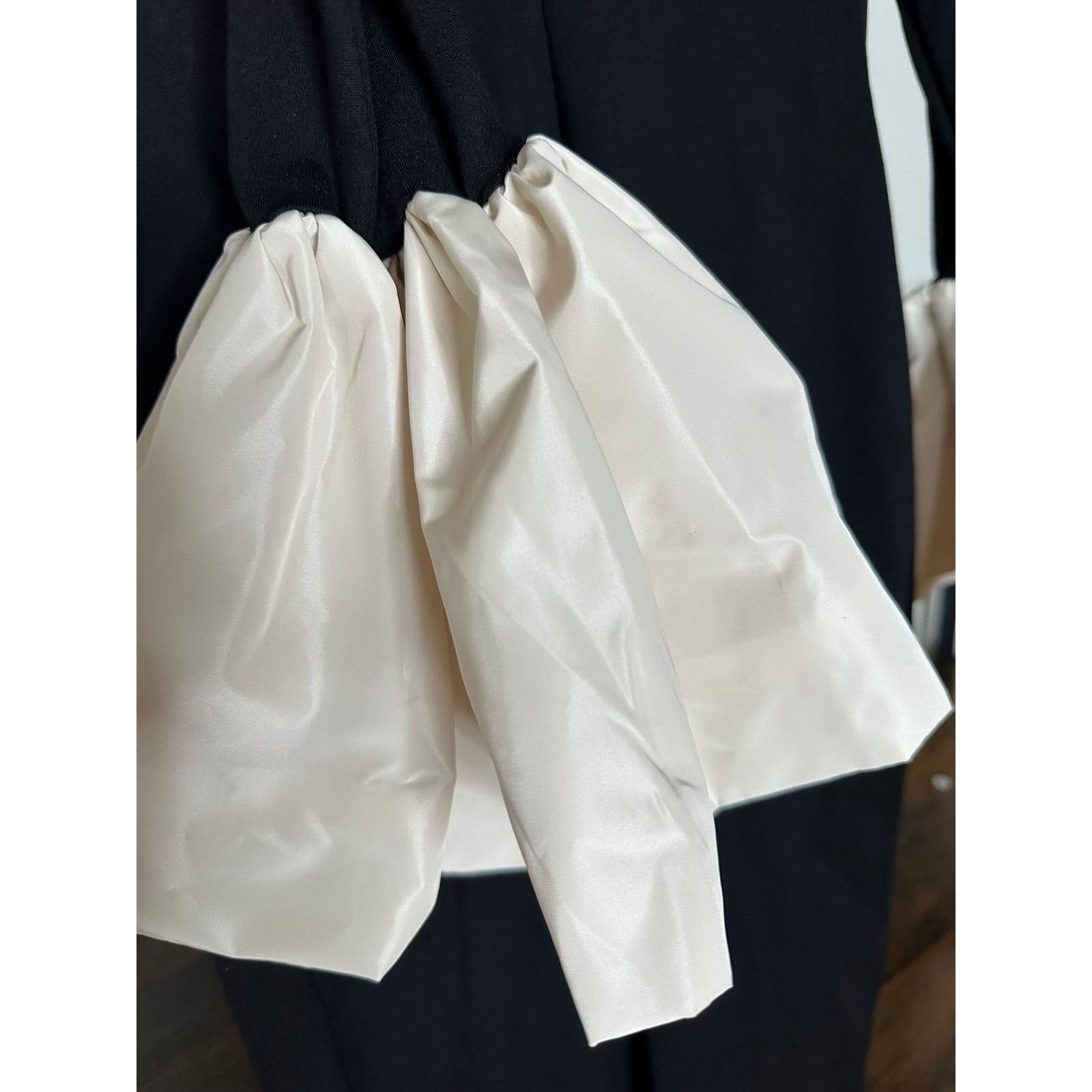 Staud STAUD Hawthorne Taffeta-Trimmed Maxi Dress XS Size XS / US 0-2 / IT 36-38 - 4 Thumbnail