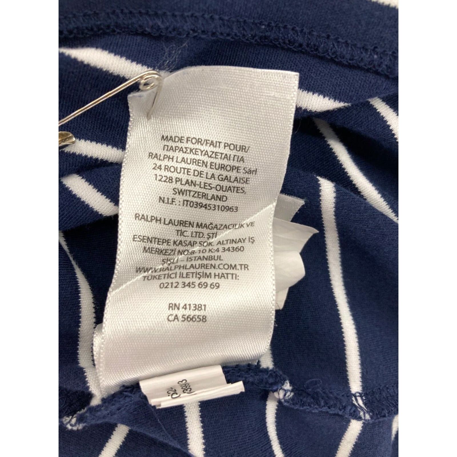 Polo Ralph Lauren Polo Ralph Lauren Mens Shirt XL Blue Striped Classic Fit Polo Size US XL / EU 56 / 4 - 7 Thumbnail