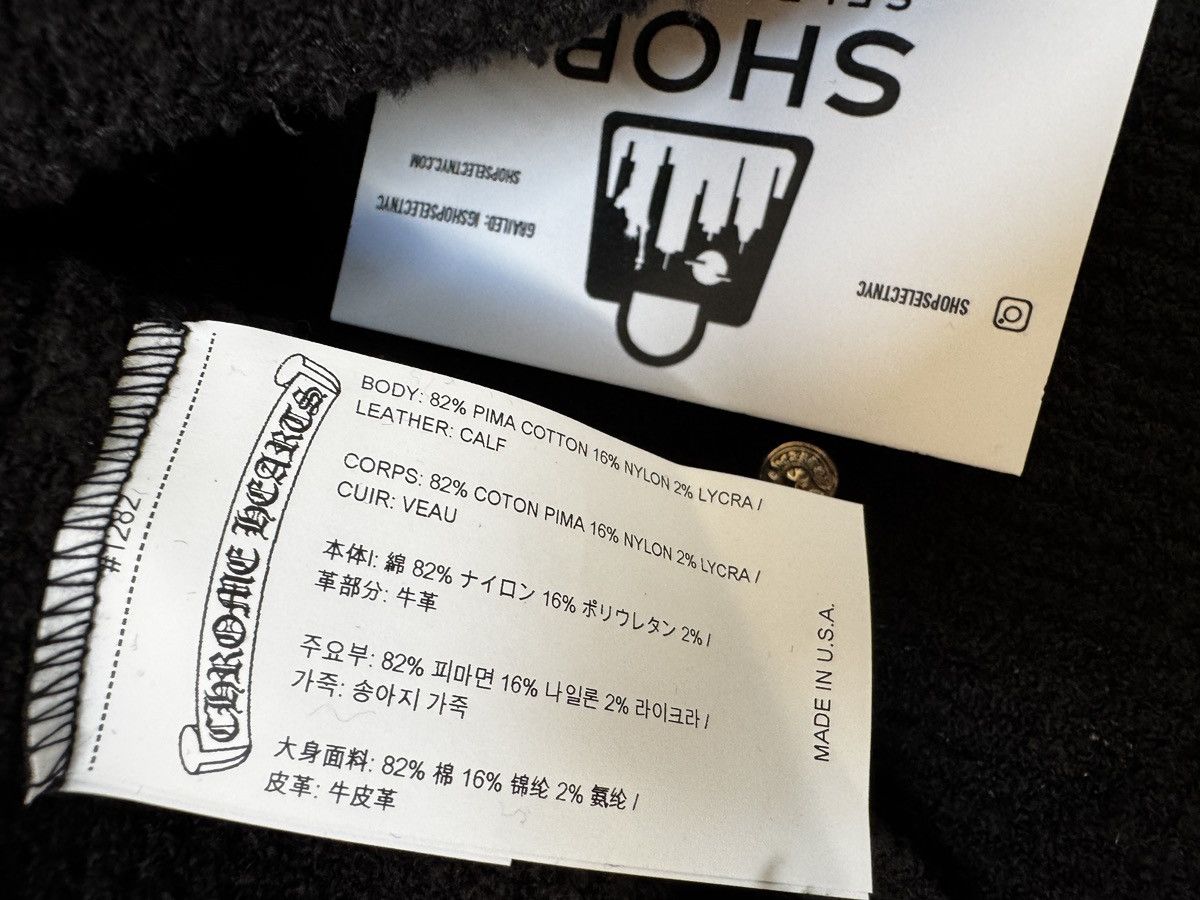 Chrome Hearts BRAND NEW CHROME HEARTS PIMA PONY HAIR CREWNECK Size US S / EU 44-46 / 1 - 5 Thumbnail