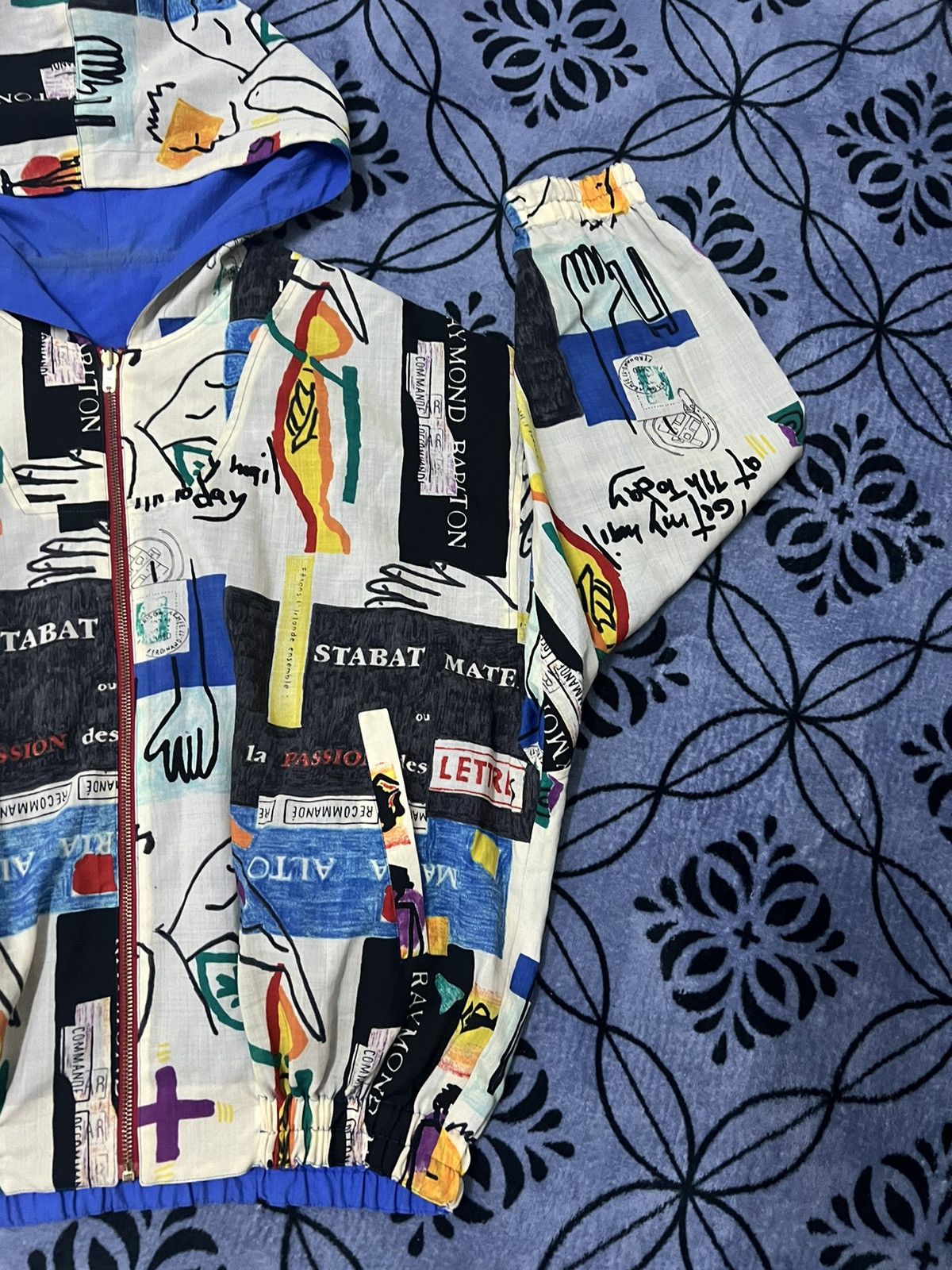 Jean Charles De Castelbajac × Vintage Hoodie Reversible - Full print Jean Charles de Castelbajac Size US M / EU 48-50 / 2 - 6 Thumbnail