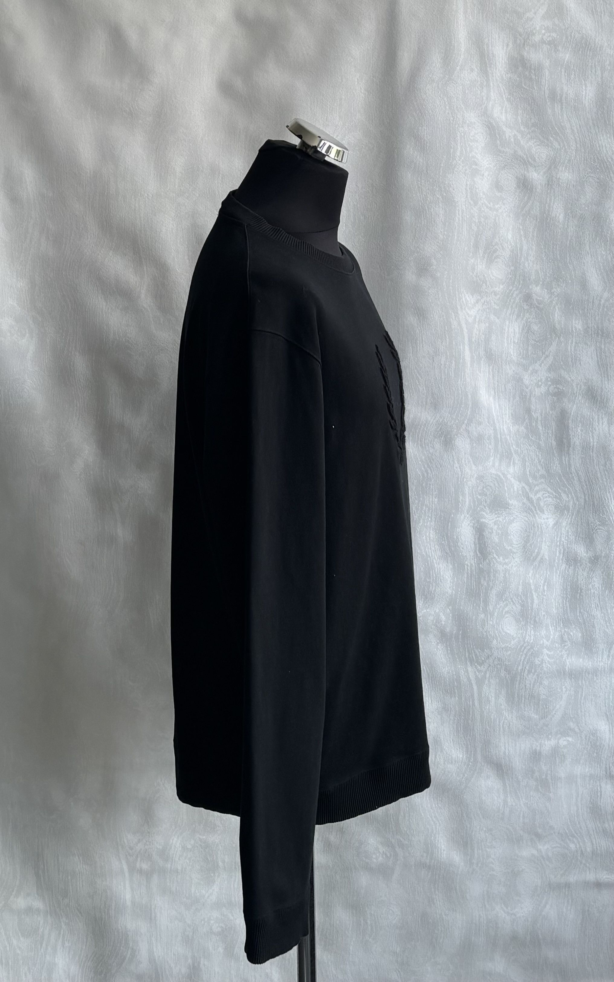 Fred Perry Fred Perry black sweatshirt size XL Size US XL / EU 56 / 4 - 4 Thumbnail