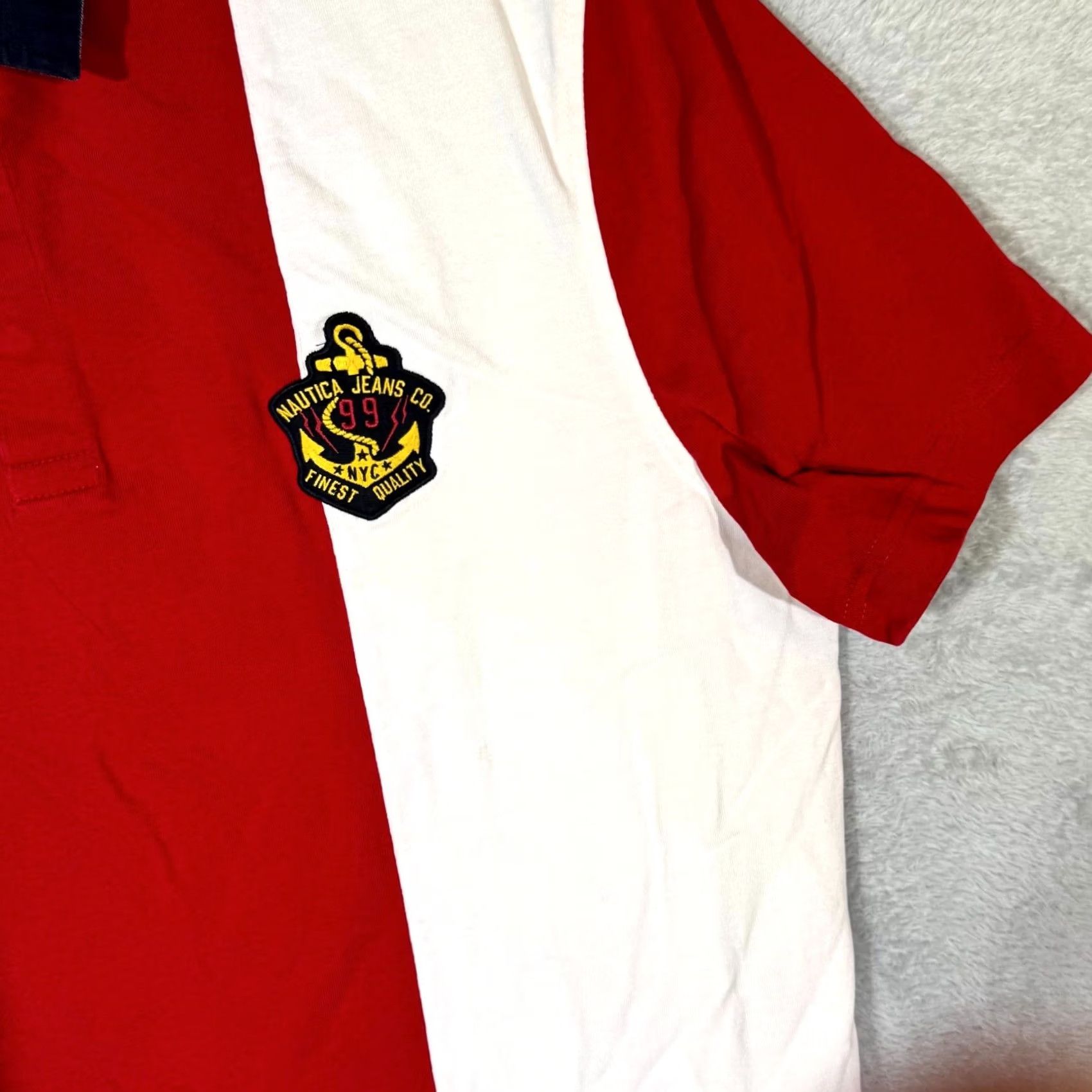 Nautica Nautica Jeans Co polo shirt Multicolor striped 100% Cotton XL Men’s Casual Shirt Polo Size US XL / EU 56 / 4 - 5 Thumbnail