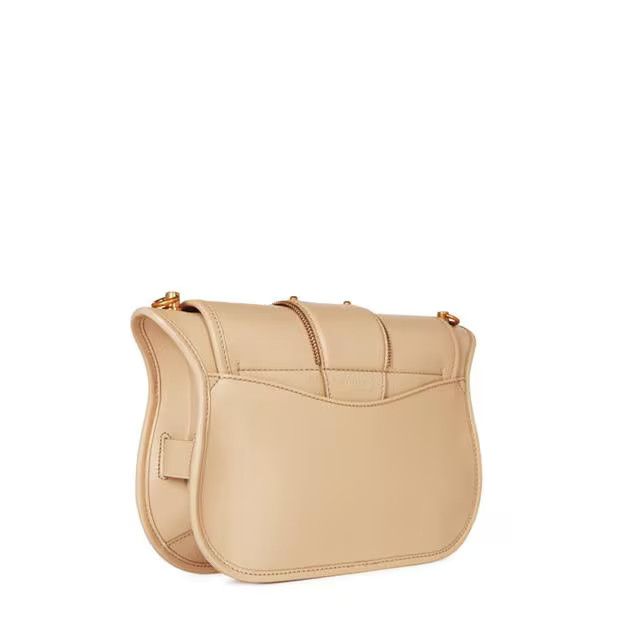 Balmain o1g2r1mq0924 Size: OS / Smooth Leather Blaze Bag in Beige Size ONE SIZE - 2 Thumbnail