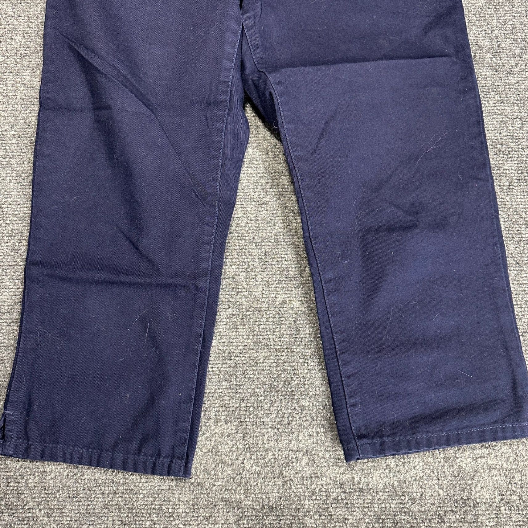 Ralph Lauren Lauren Ralph Lauren Pants Womens 2 Blue Cotton Classic Midcalf Straight Cropped 2Pockets Vintage No? Size 26" / US 2 / IT 38 - 2 Thumbnail