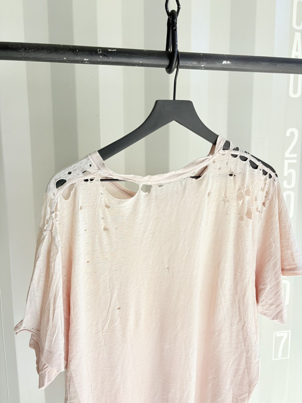 Vintage Thrashed Distressed Faded Shirt Grunge Paper thin BAND Size US XXL / EU 58 / 5 - 6 Thumbnail