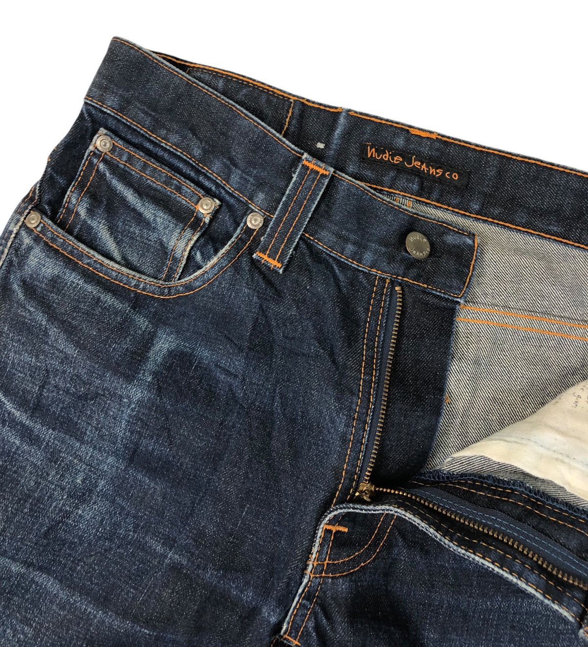 Nudie Jeans Nudie Slim Jim Denim Jeans Size US 30 / EU 46 - 7 Thumbnail