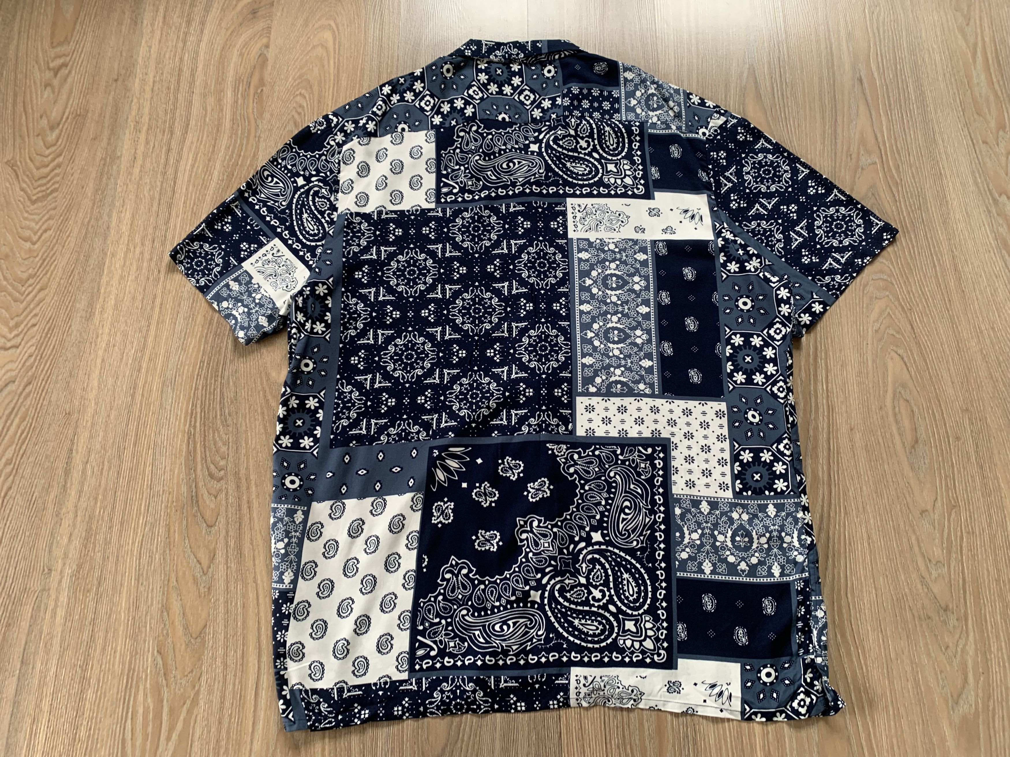Primark Primark Regular Fit Printed Hawaiian Shirt Size US XXL / EU 58 / 5 - 3 Thumbnail