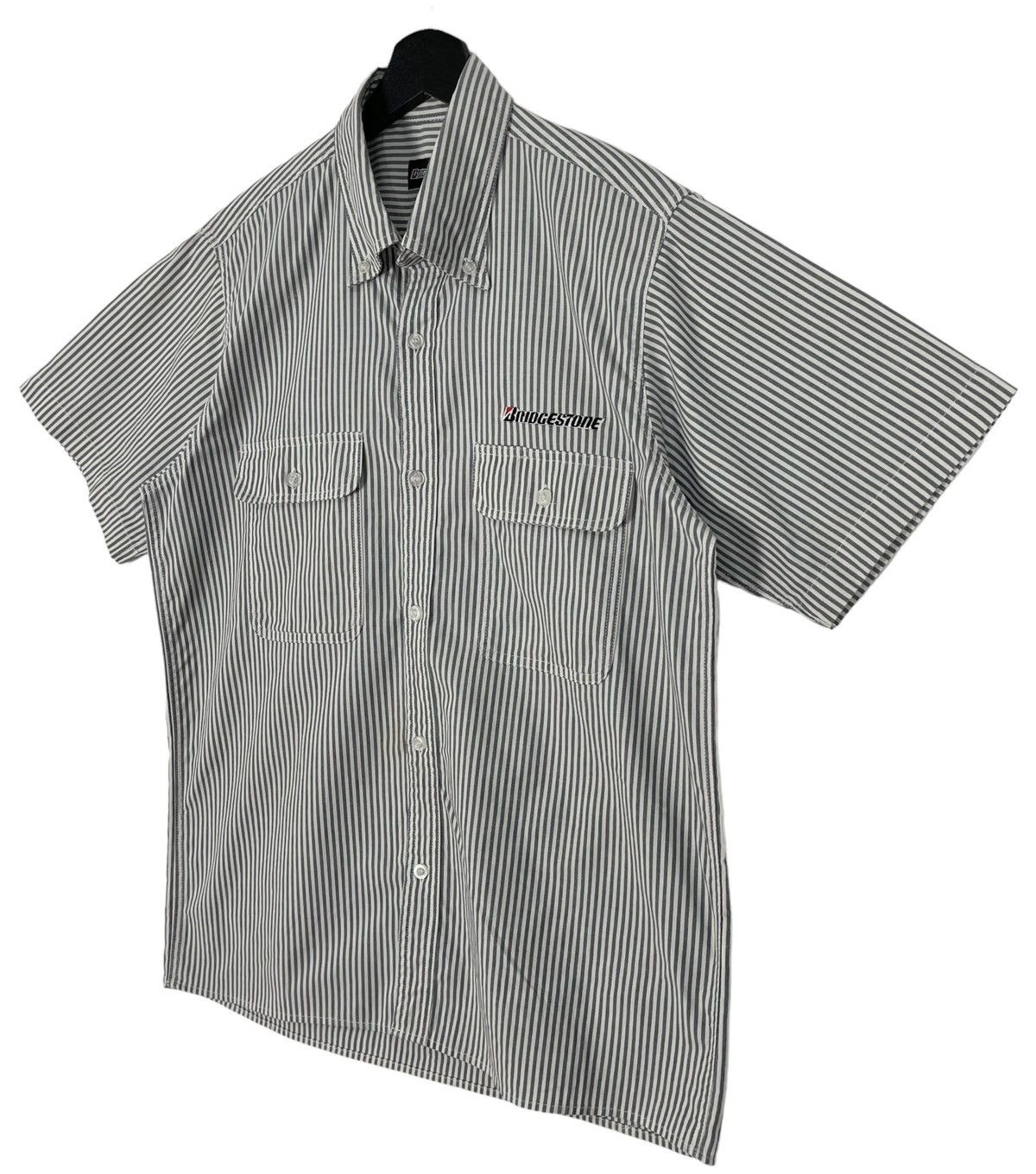Japanese Brand × Vintage Vintage Bridgestone Button Down Size US M / EU 48-50 / 2 - 3 Thumbnail