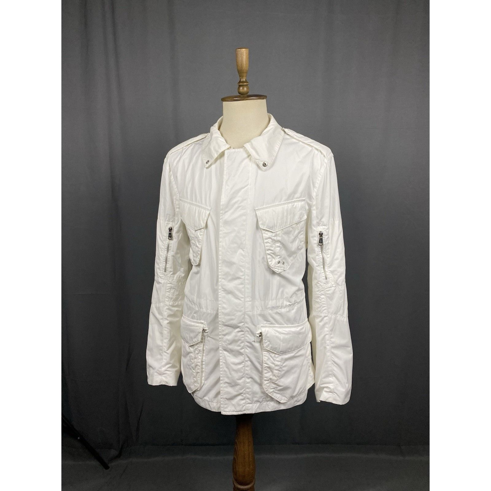 Ralph Lauren Black Label Ralph Lauren Black Label Men's White Multipocket Field Milit Size US XL / EU 56 / 4 - 2 Thumbnail