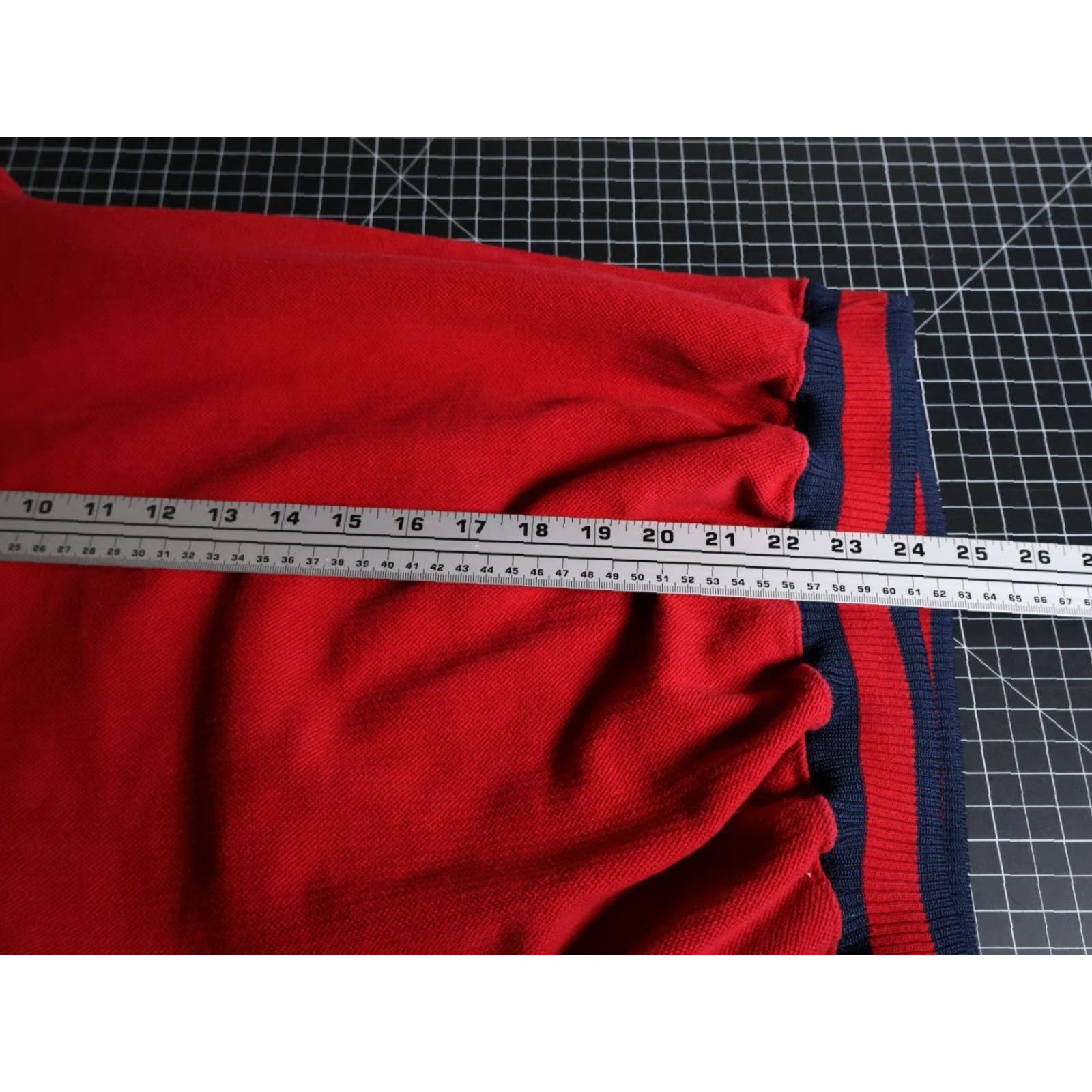 Vintage VINTAGE Pluma Sweatshirt Mens Large Red Blue Crew Neck Pullover 90s Tennis Pique Cotton Blend Fleece Heavyweight Seasonal Warmth Size US L / EU 52-54 / 3 - 6 Thumbnail