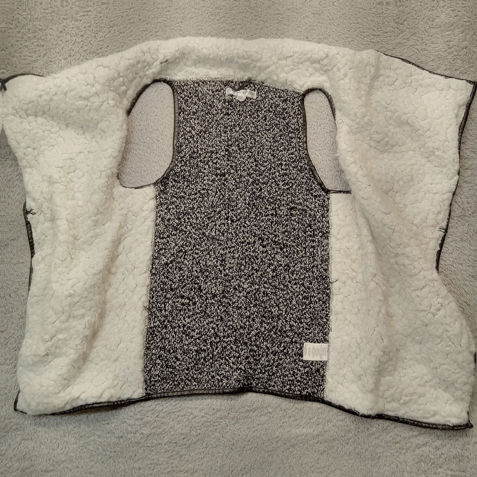 & Other Stories Emma & Posh Faux Vest S Women's Black Pockets Size S / US 4 / IT 40 - 2 Thumbnail