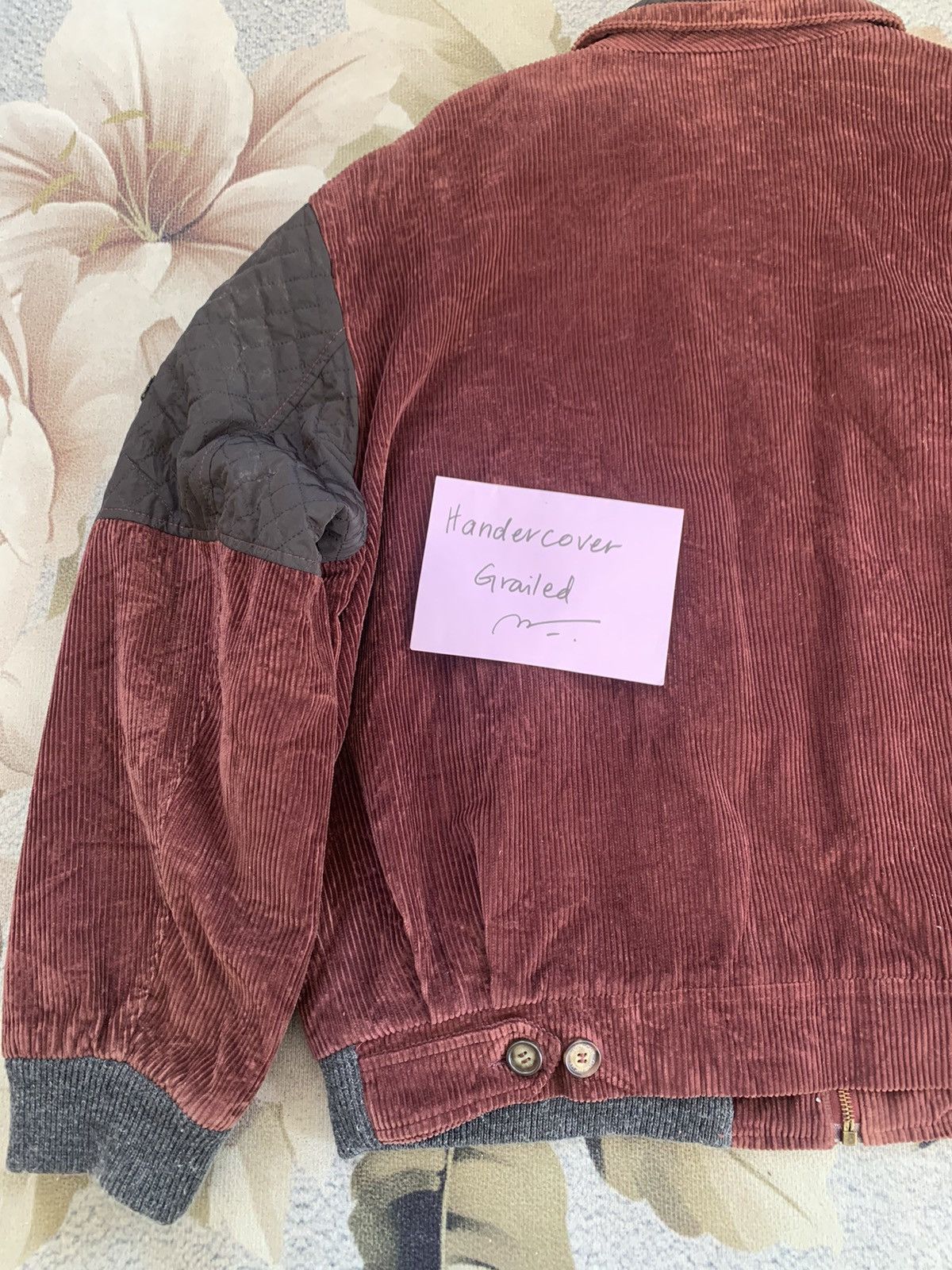Givenchy Givenchy Gentlemen Corduroy & Quilted Jacket Size US M / EU 48-50 / 2 - 8 Thumbnail