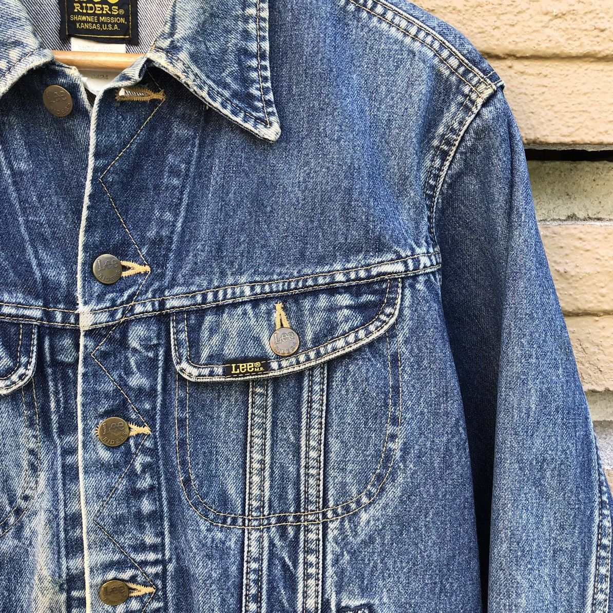 Lee Vintage Lee Riders Denim Trucker Jacket Size US M / EU 48-50 / 2 - 4 Thumbnail
