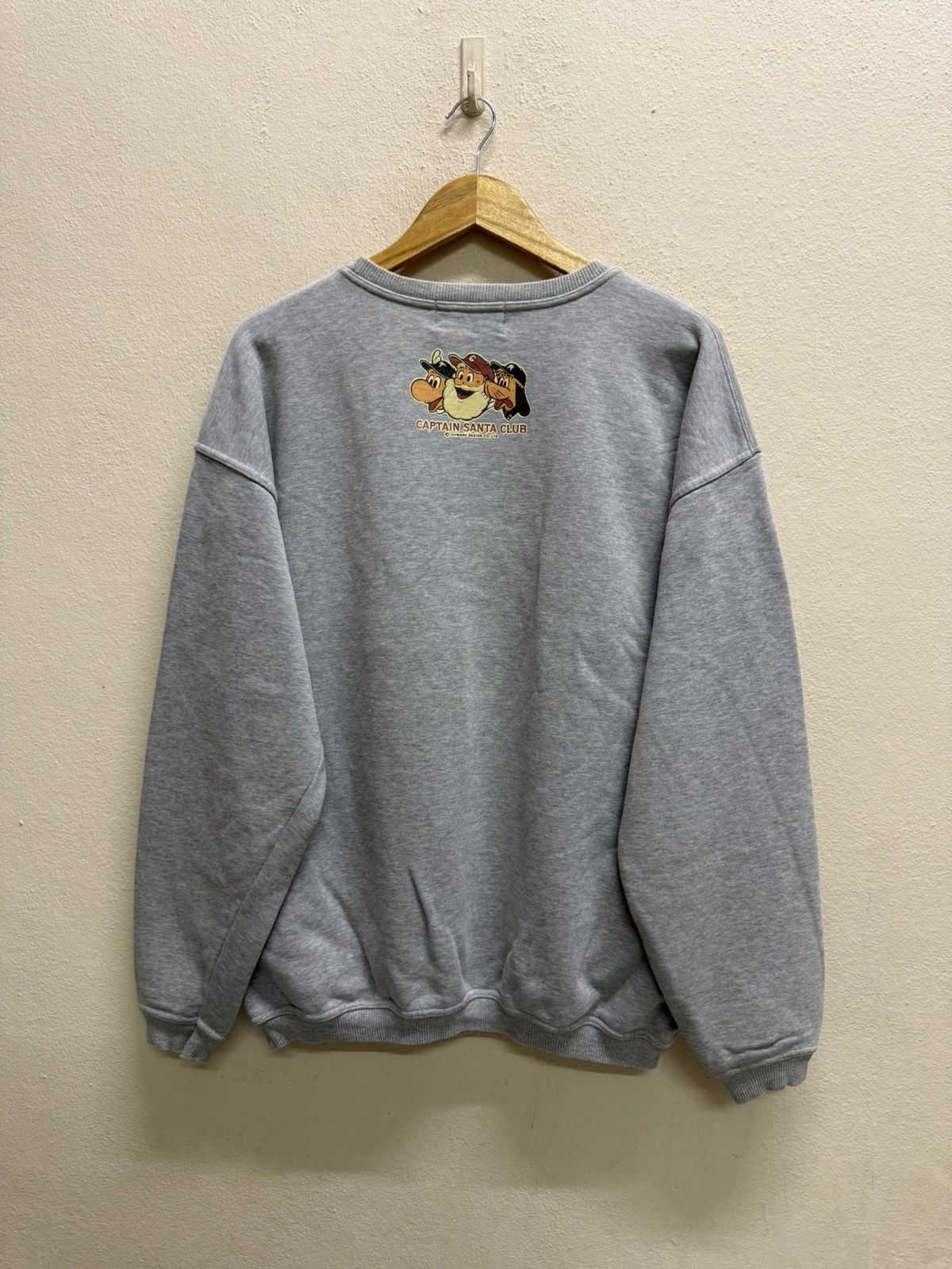 Vintage Vintage 90s Captain Santa Sweatshirt Size US XL / EU 56 / 4 - 19 Thumbnail
