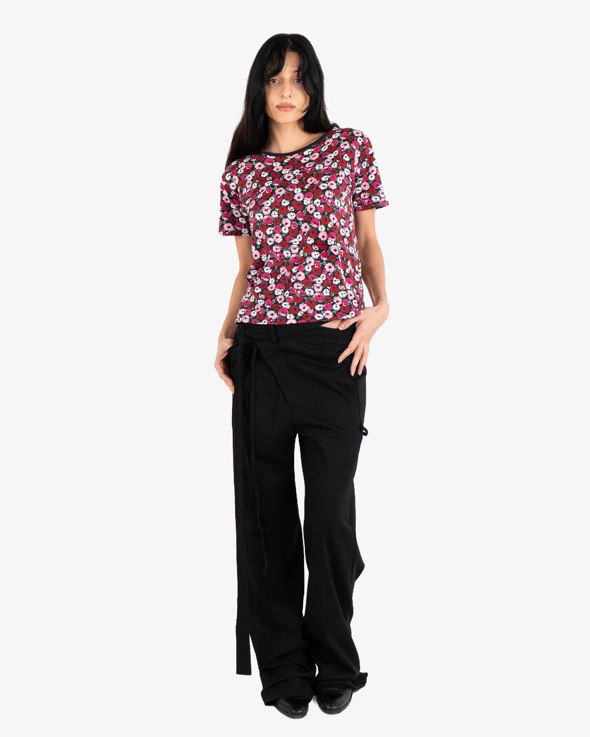 Saint Laurent Paris Floral Printed Multicolor T-Shirt Regular price Size S / US 4 / IT 40 - 9 Thumbnail