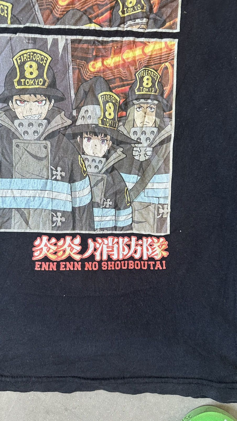 Vintage VINTAGE ANIME ENN ENN NO SHOUBOUTAI TEE Size US L / EU 52-54 / 3 - 3 Thumbnail