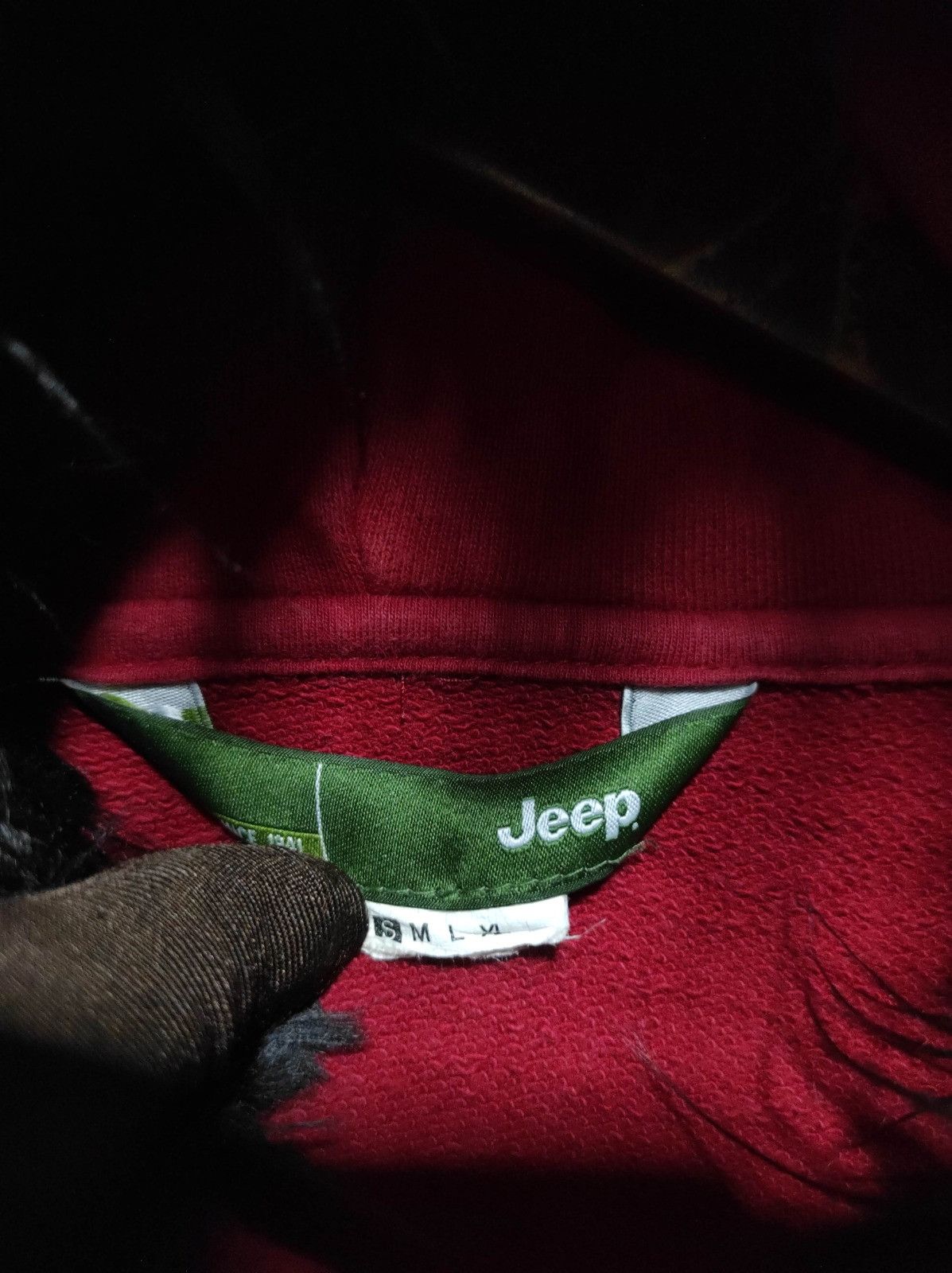 Jeep Jeep USA Flag fur hoodie Ifsix LGB style Size US S / EU 44-46 / 1 - 7 Thumbnail