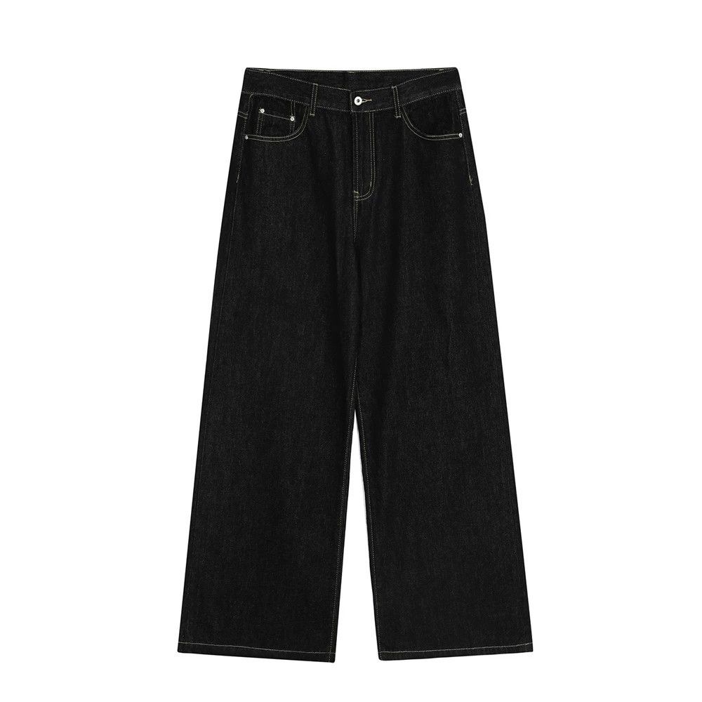 Jean Men's versatile loose casual simple retro jeans Size US 32 / EU 48 - 1 Thumbnail