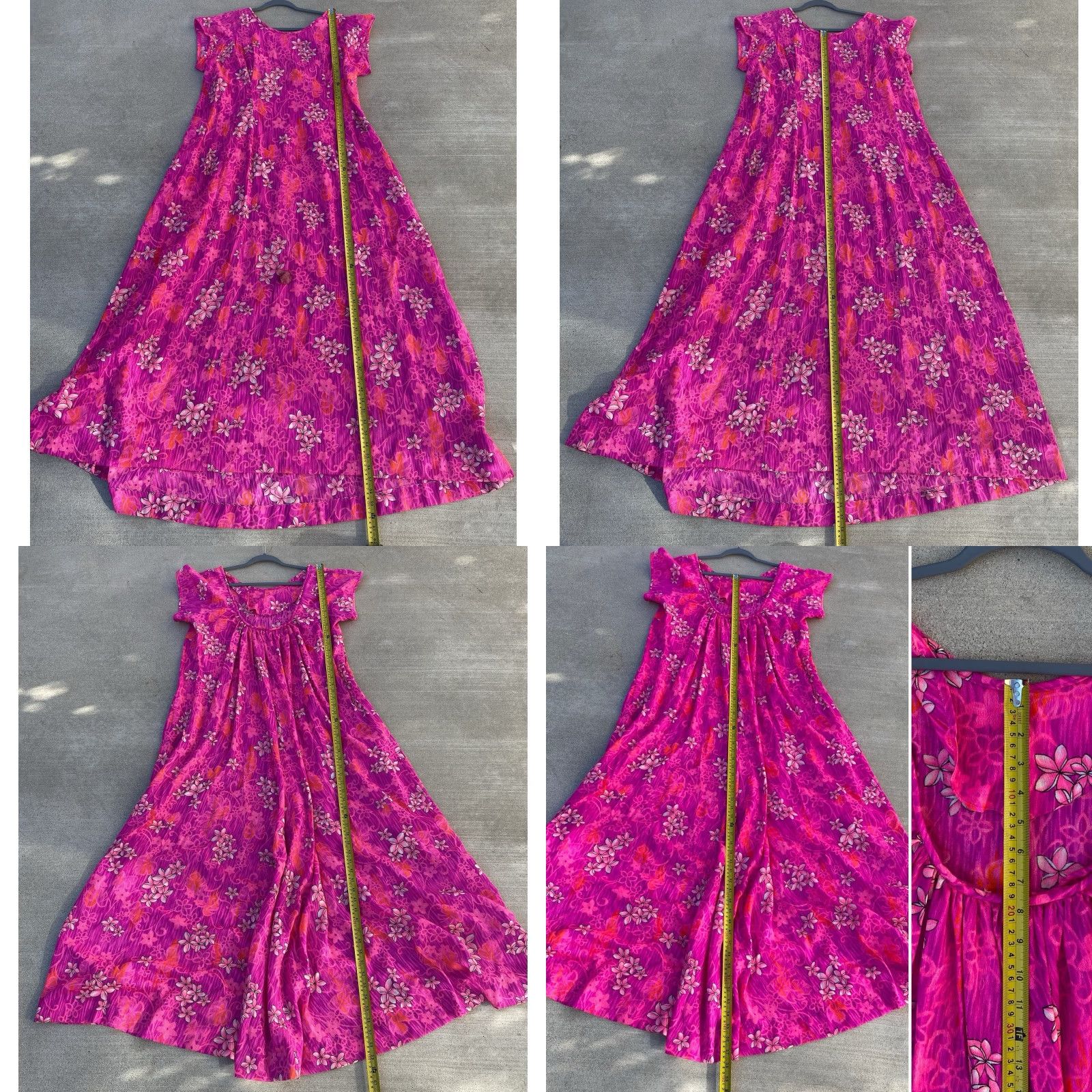 Vintage VINTAGE Paradise Hawaii Made In Honolulu Hawaiian Dress Pink Aloha Hawaii XXXL Size XXL / US 16-18 / IT 52-54 - 11 Thumbnail