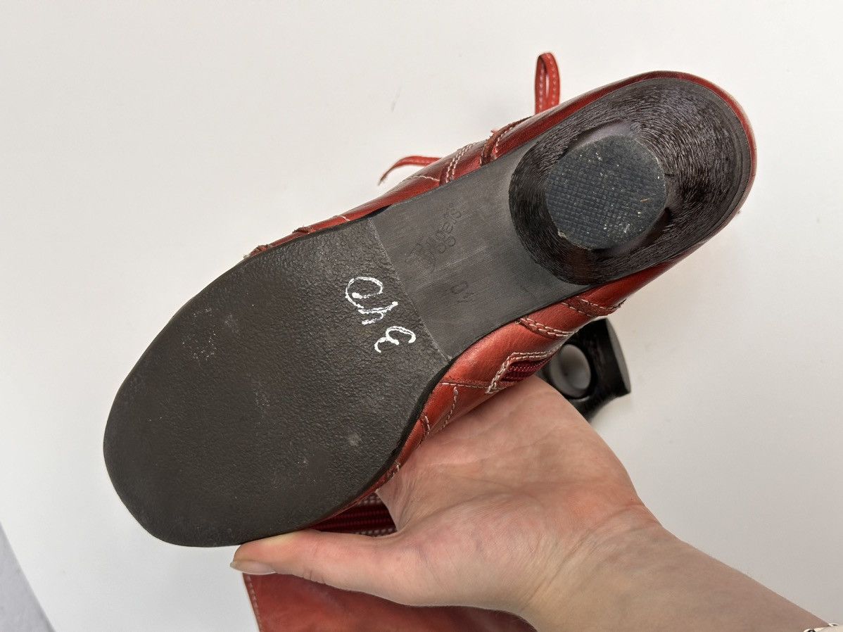 A.S.98 Leather RICK OWENS STYLE AVANT-GARDE Boots BROGUE Guidi LGB Size US 10 / IT 40 - 12 Thumbnail