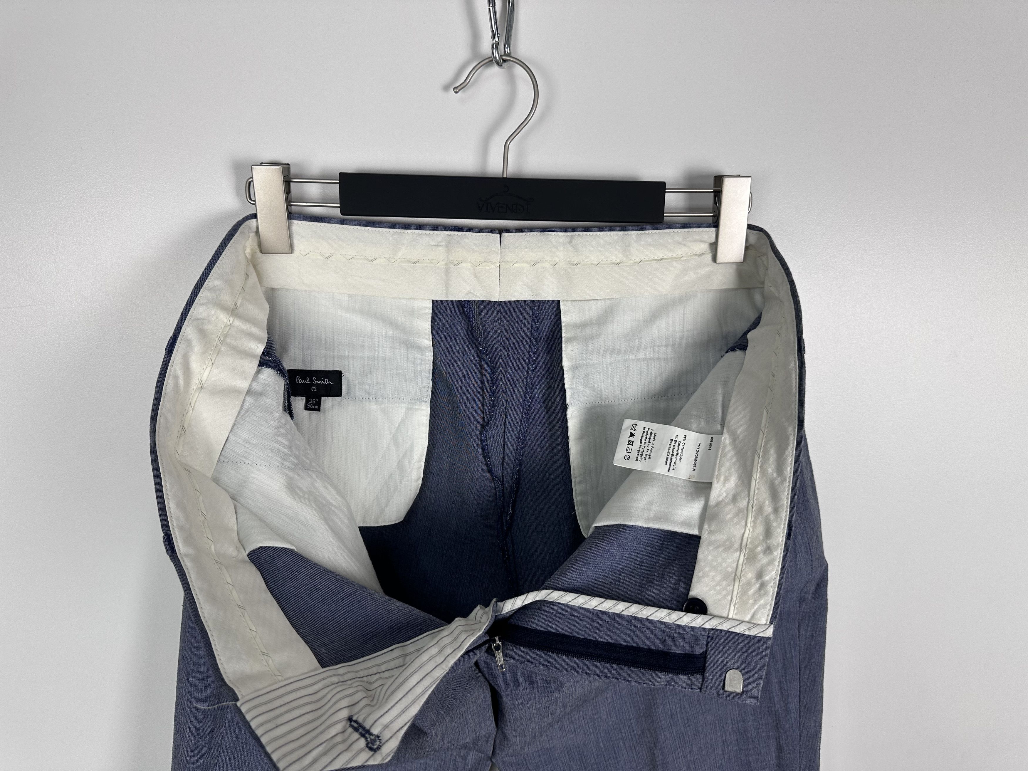 Paul Smith Paul Smith Mens Trousers Cotton Blue Size 38 Size US 38 / EU 54 - 7 Thumbnail