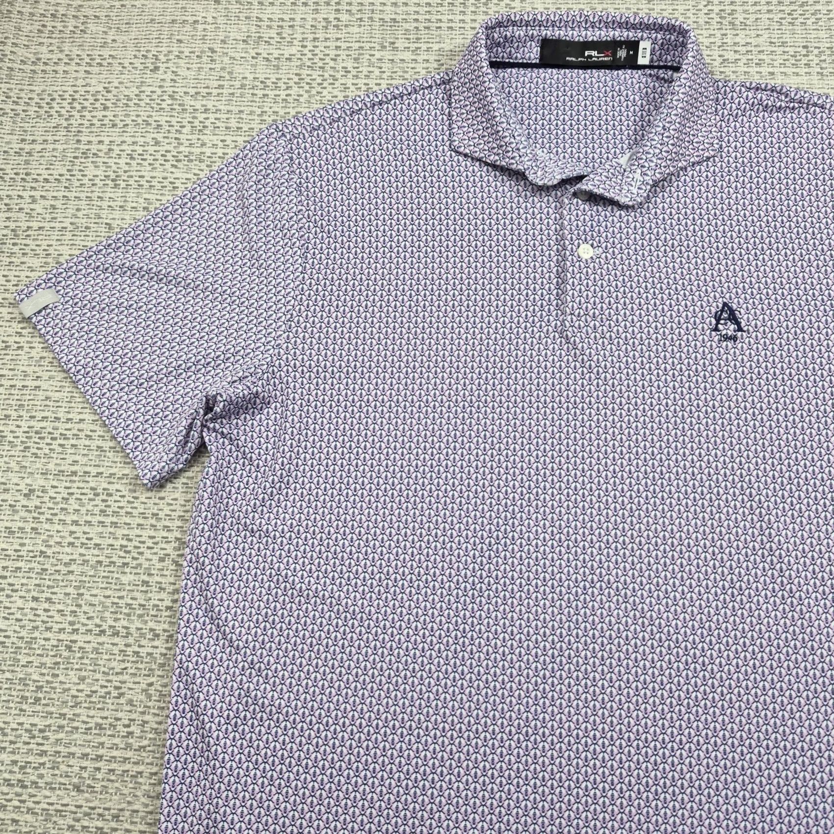 RLX Ralph Lauren RLX Ralph Lauren Polo Shirt Mens M Performance Stretch Arizona CC 1946 Size US M / EU 48-50 / 2 - 2 Thumbnail