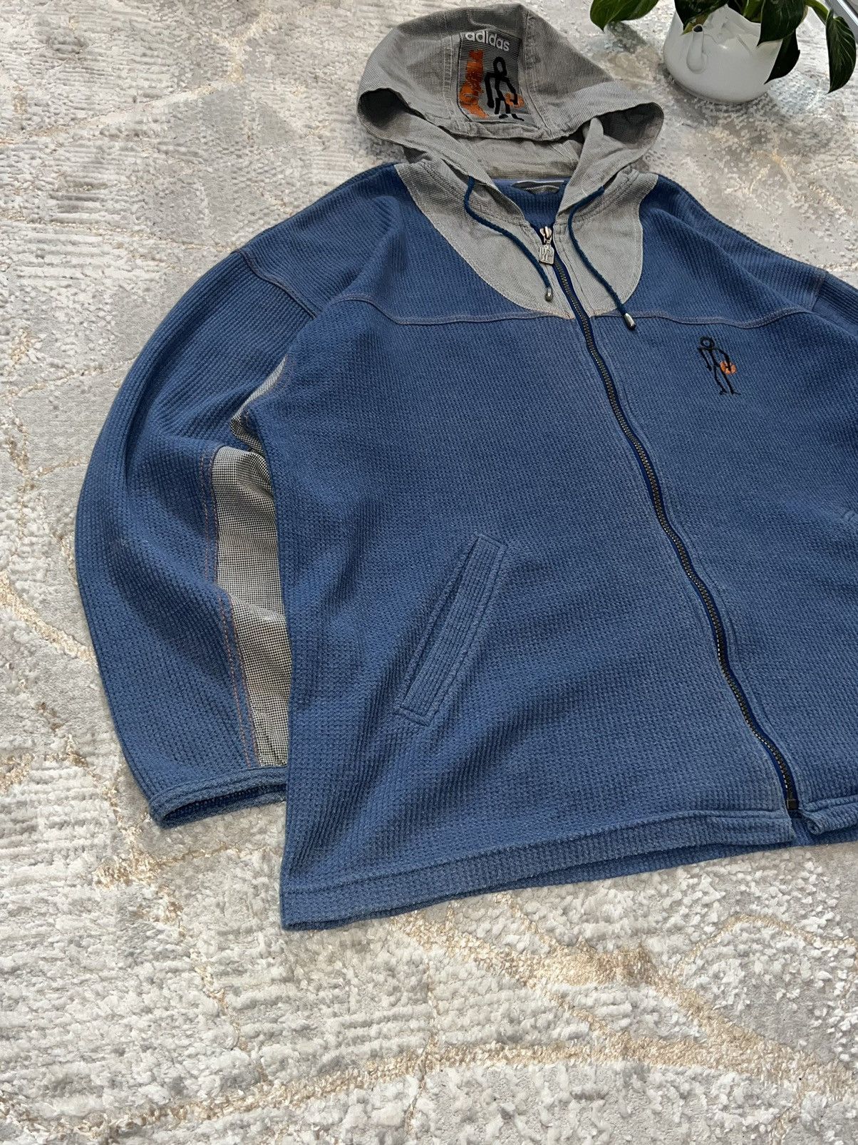 Adidas × Vintage ADIDAS STREETBALL VINTAGE 90S ZIP HOODIE Y2K SWEATSHIRT Size US L / EU 52-54 / 3 - 6 Thumbnail