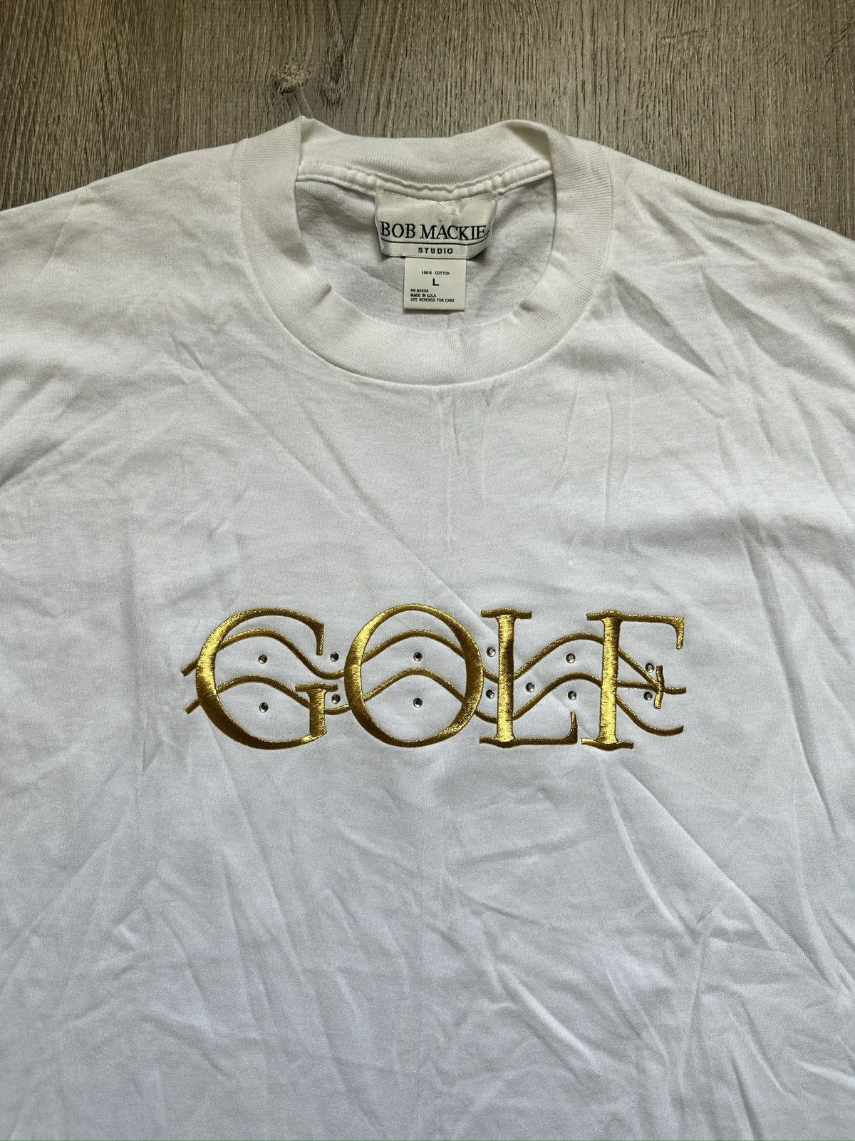 Vintage Vintage Bob Mackie Shirt "GOLF" Size US L / EU 52-54 / 3 - 2 Thumbnail
