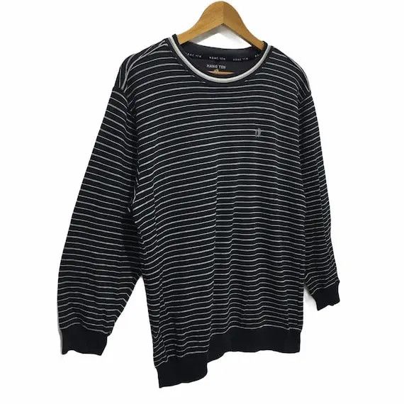 Hang Ten Vtg HANG TEN Surfing Hawaii Crewneck Sweatshirt Striped Surf Size US M / EU 48-50 / 2 - 3 Thumbnail