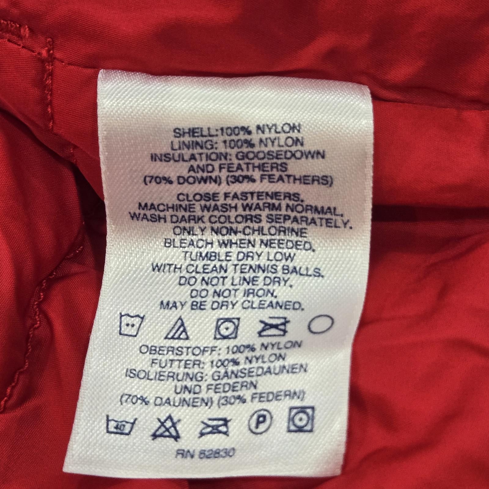 Lands' End Lands End Red Puffer Vest Womens XL Down FIlled Size XL / US 12-14 / IT 48-50 - 10 Thumbnail