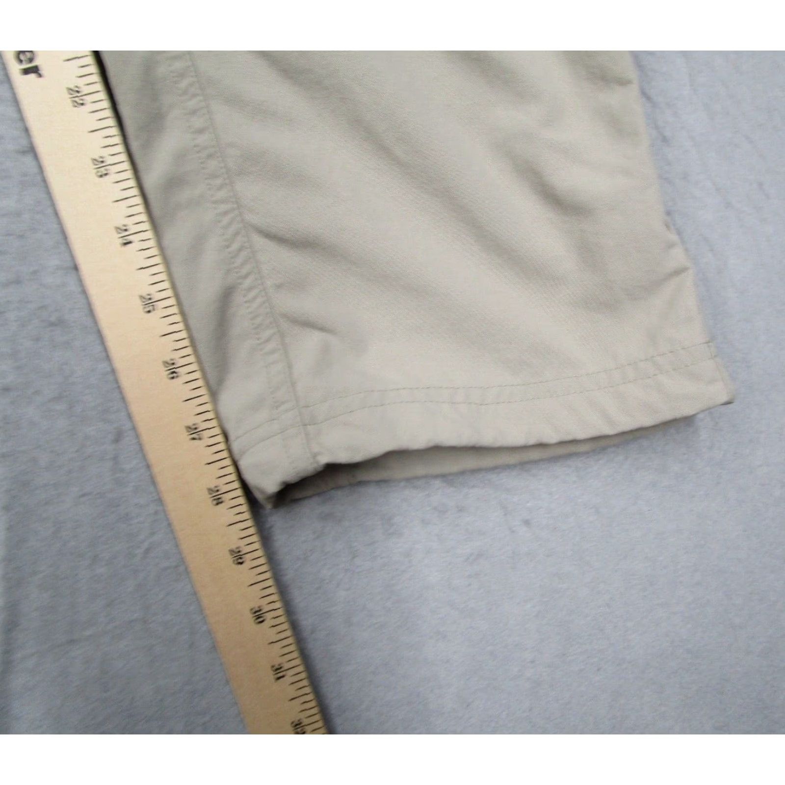 Mountain Hardwear MOUNTAIN HARDWEAR Women Beige belted hiking pants - 100% nylon, Regular, Size 8, Pants, Bohemian, City, Nature, Outdoor, Fall, Spring, Summer, Womens Size 30" / US 8 / IT 44 - 7 Thumbnail