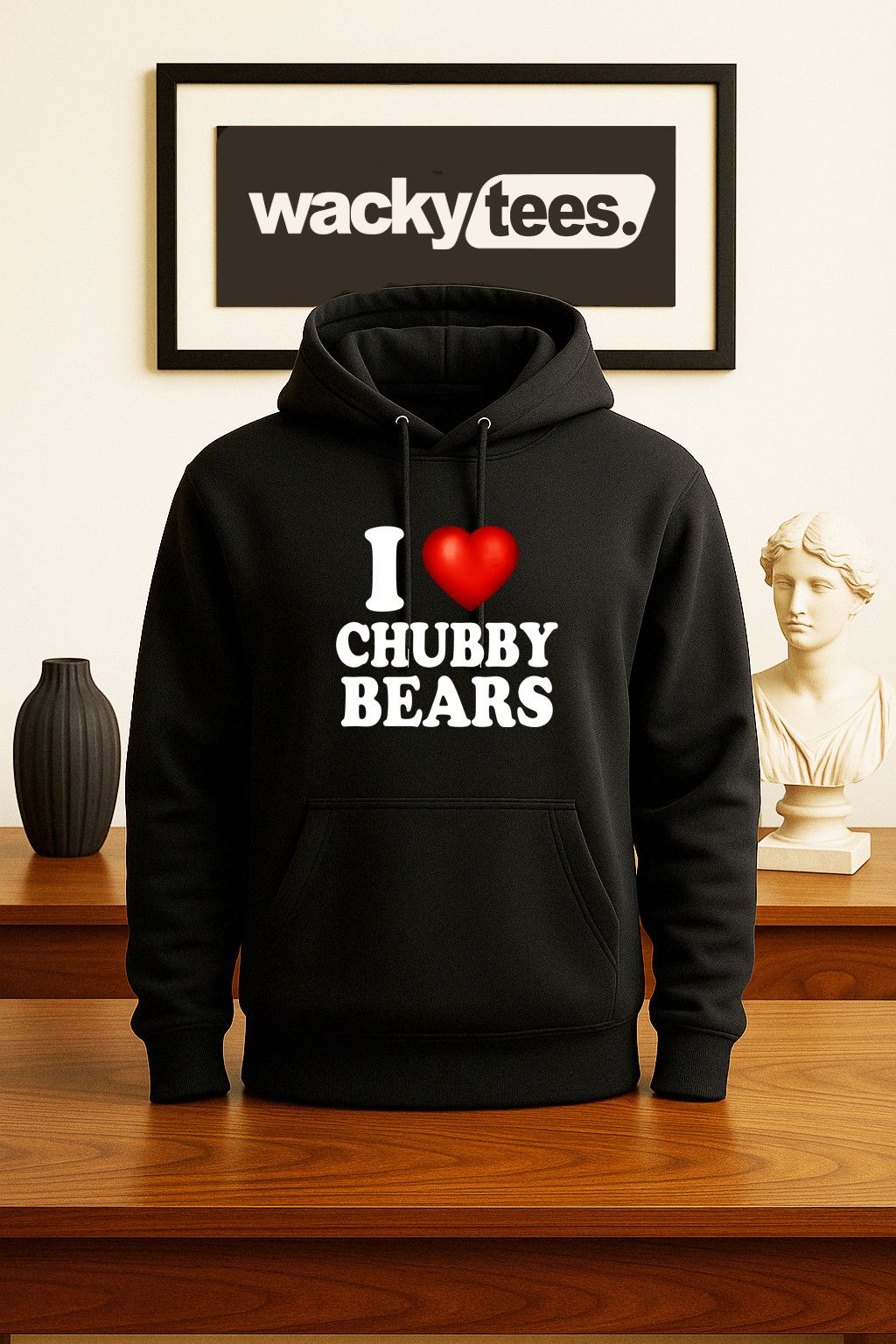 Other I Love Chubby Bears I Heart Plushes Adult Graphic Tee Shirt Size US L / EU 52-54 / 3 - 6 Thumbnail