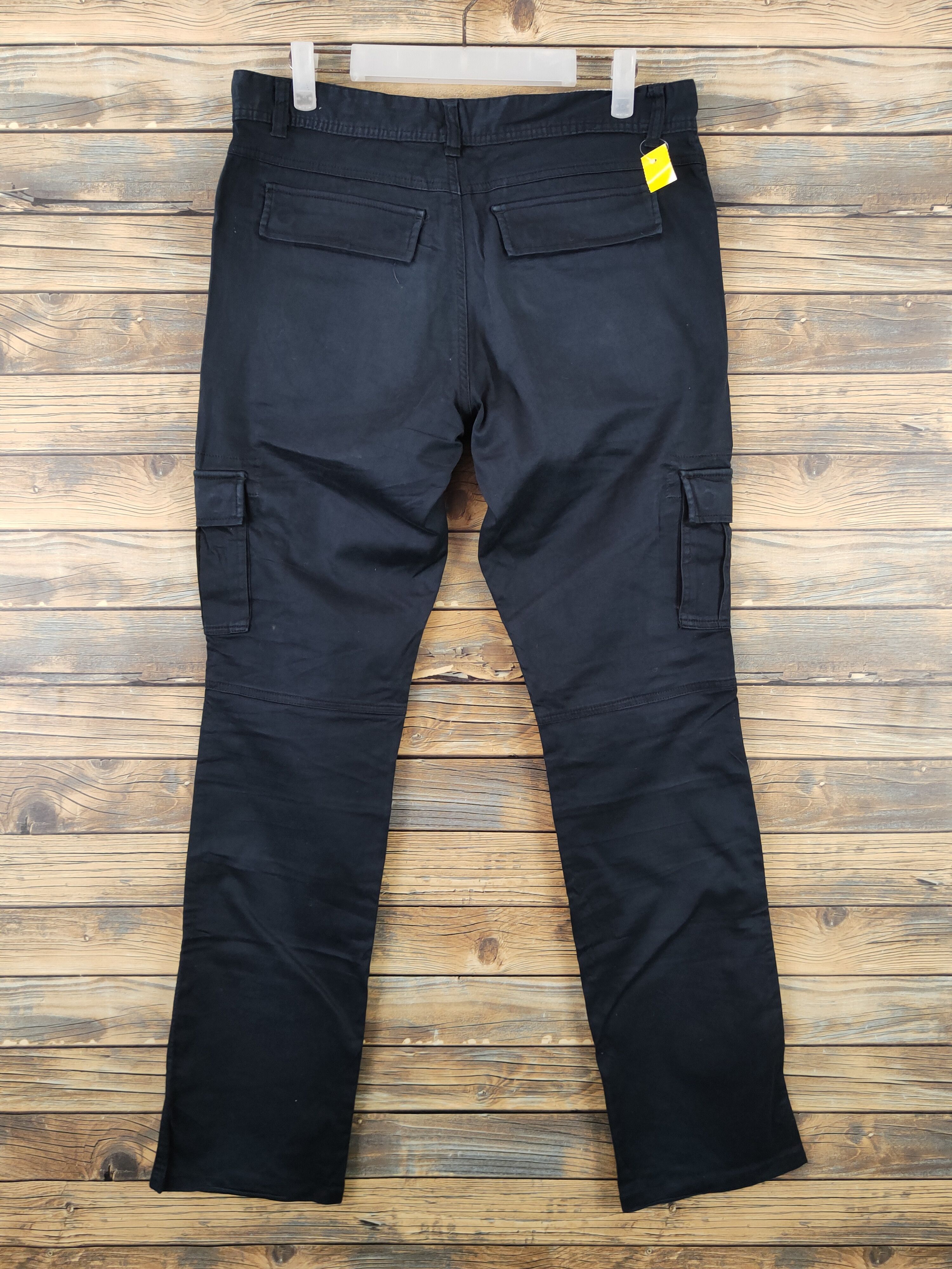 semanticdesign Semantic Design Black punk Multipocket Cargo Pants #W1851 Size US 32 / EU 48 - 8 Thumbnail