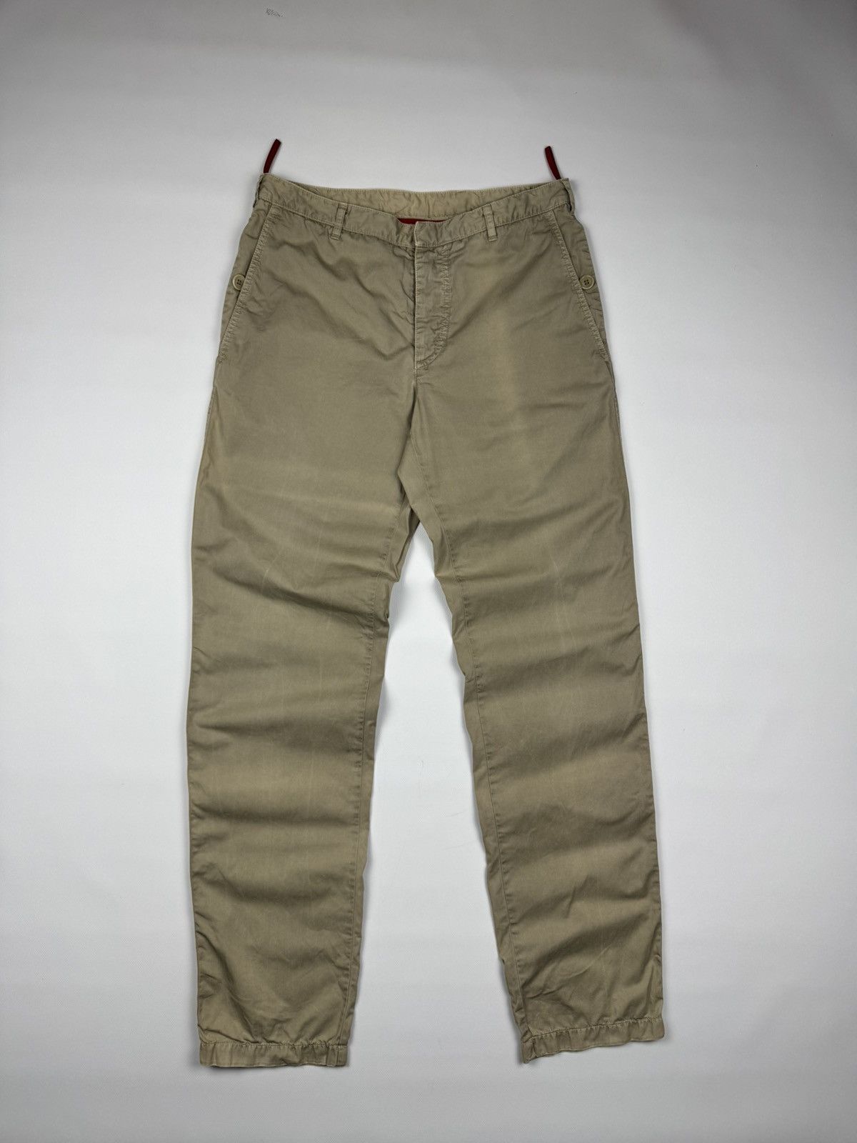 Prada Vintage Prada Men's Beige Chino Pants Size US 34 / EU 50 - 1 Thumbnail