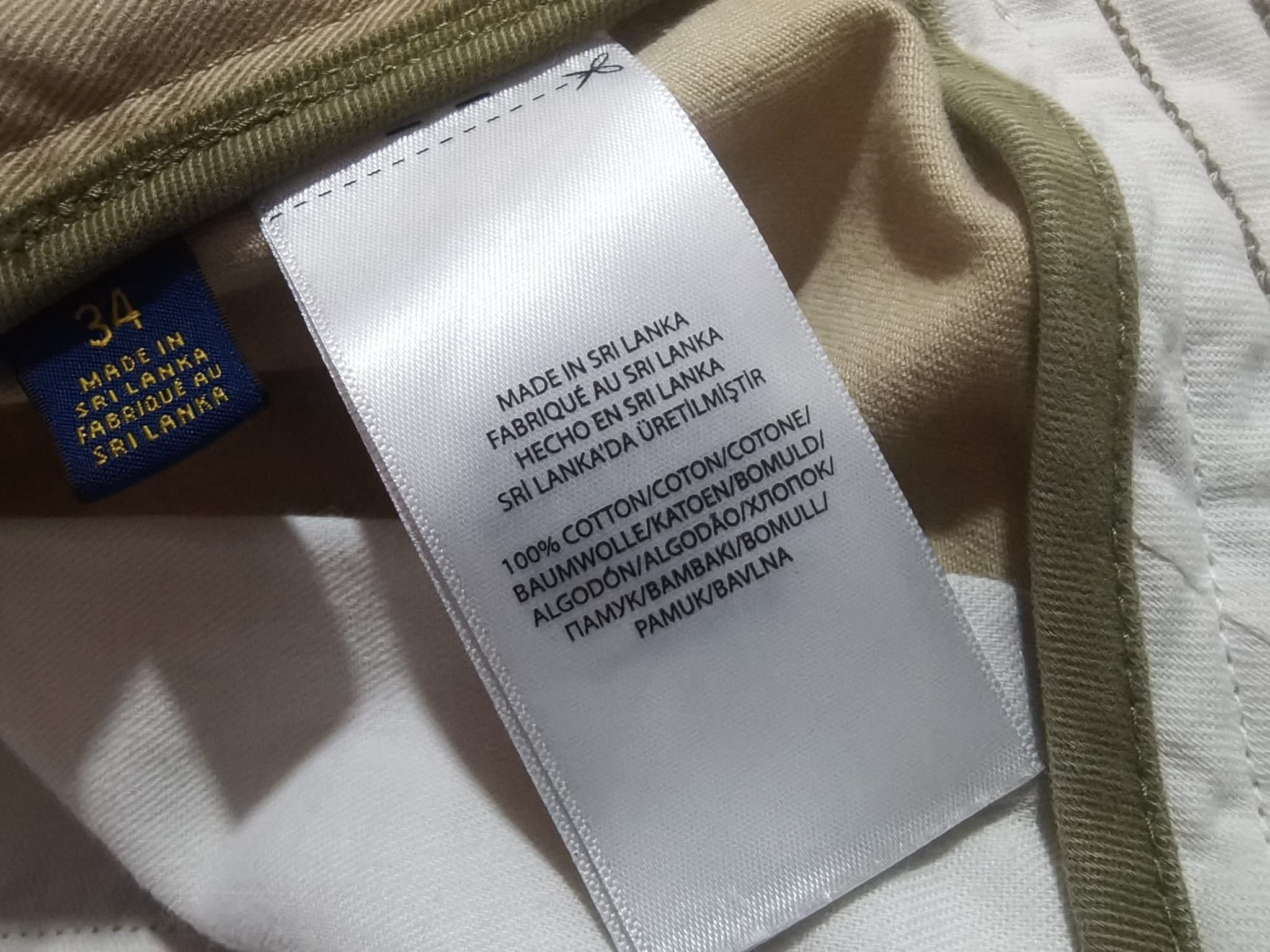 Polo Ralph Lauren POLO by Ralph Lauren cargo pant w36 2076 Size US 36 / EU 52 - 4 Thumbnail