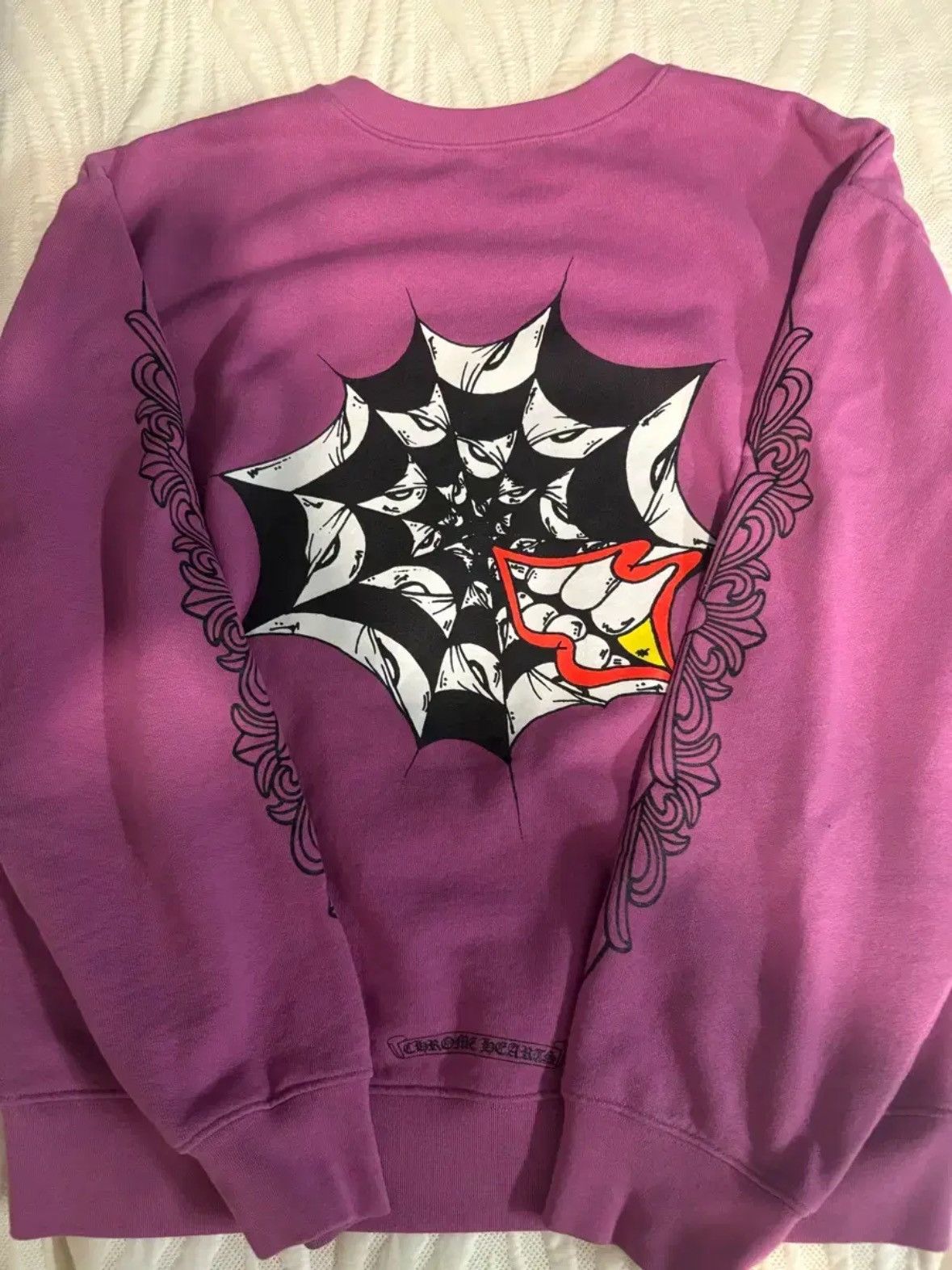 Chrome Hearts Chrome Hearts Matty Boy Spider Web Hoodie | Grailed