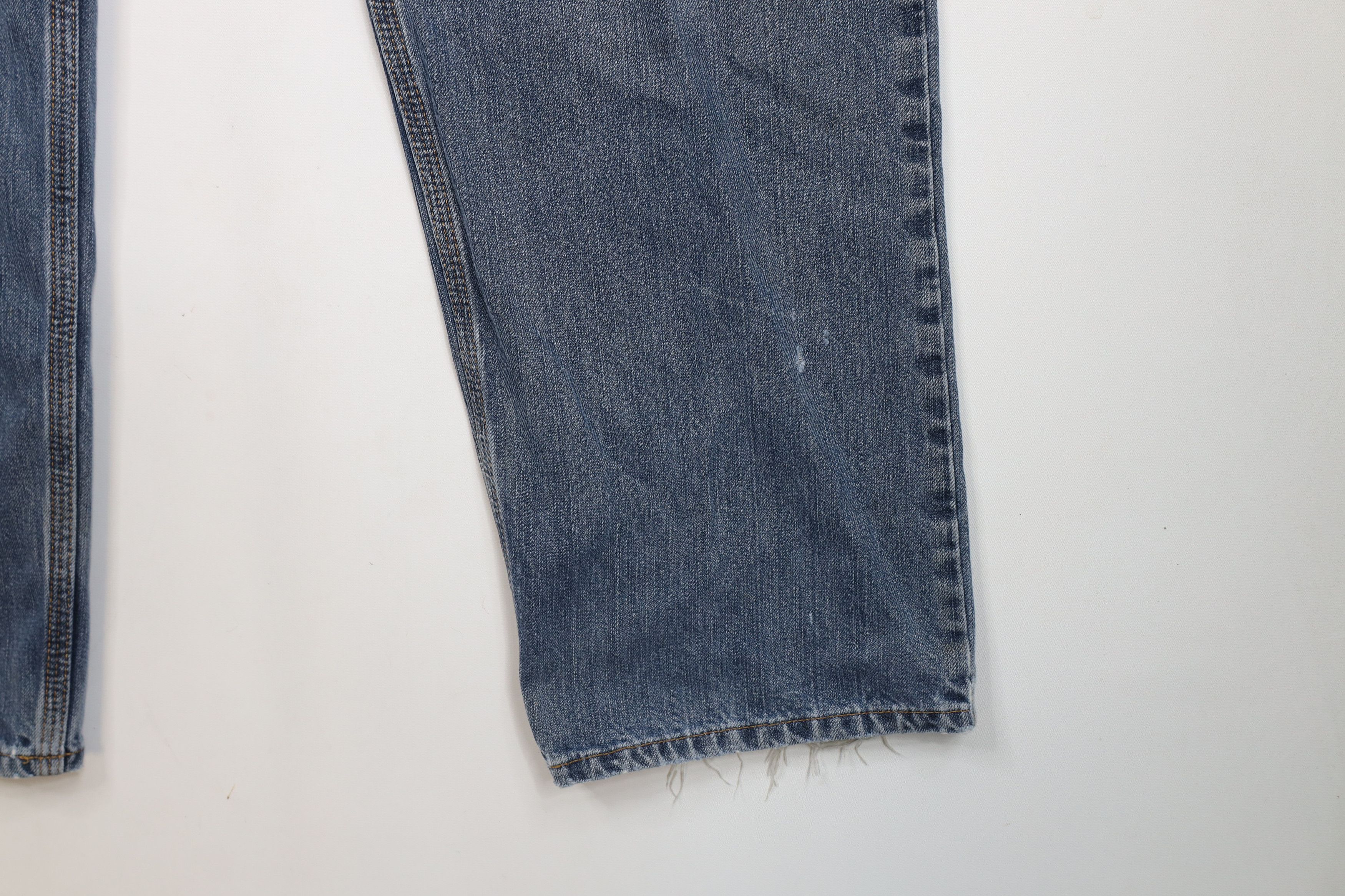 Carhartt × Vintage Vintage Y2K Carhartt Relaxed Fit Wide Leg Denim Jeans Blue Size US 40 / EU 56 - 5 Thumbnail