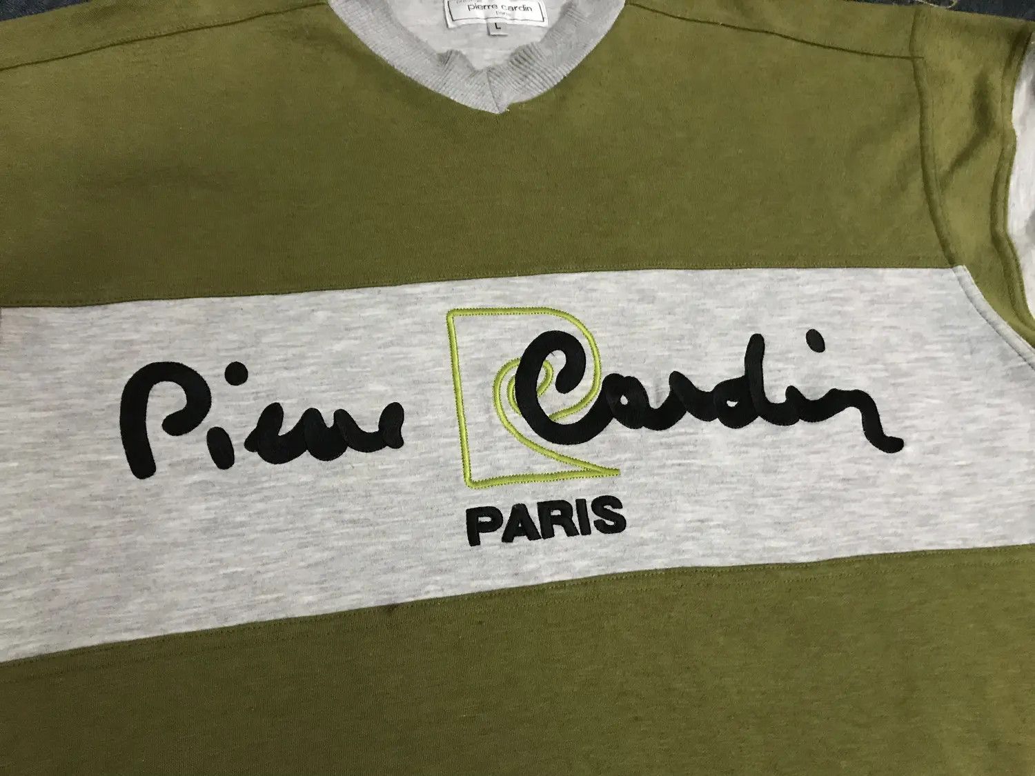 Pierre Cardin Pierre Cardin Long Sleeve Tee Size US L / EU 52-54 / 3 - 8 Thumbnail