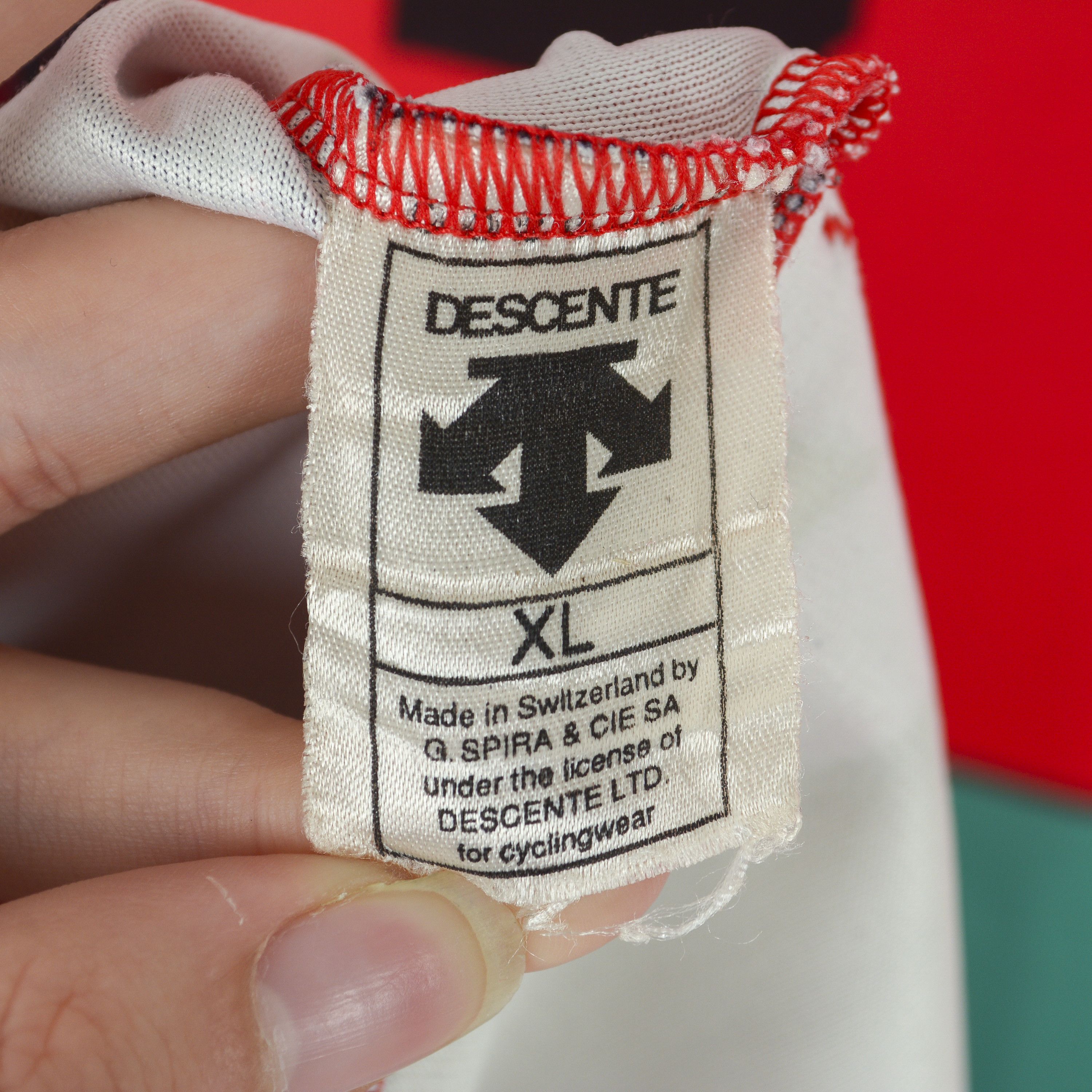 Descente × Vintage Top Speed Men XL Tiger Cycling Jersey Shirt Biking Kit Logo Size US XL / EU 56 / 4 - 8 Thumbnail