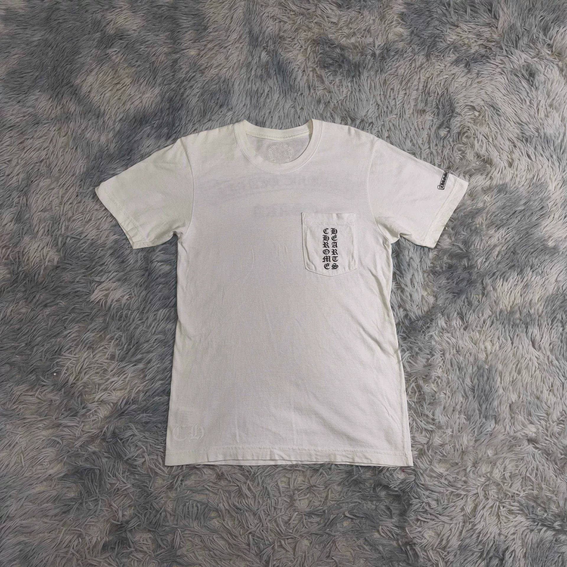 Chrome Hearts Chrome Hearts White Short Sleeve T-shirt Size US S / EU 44-46 / 1 - 1 Thumbnail