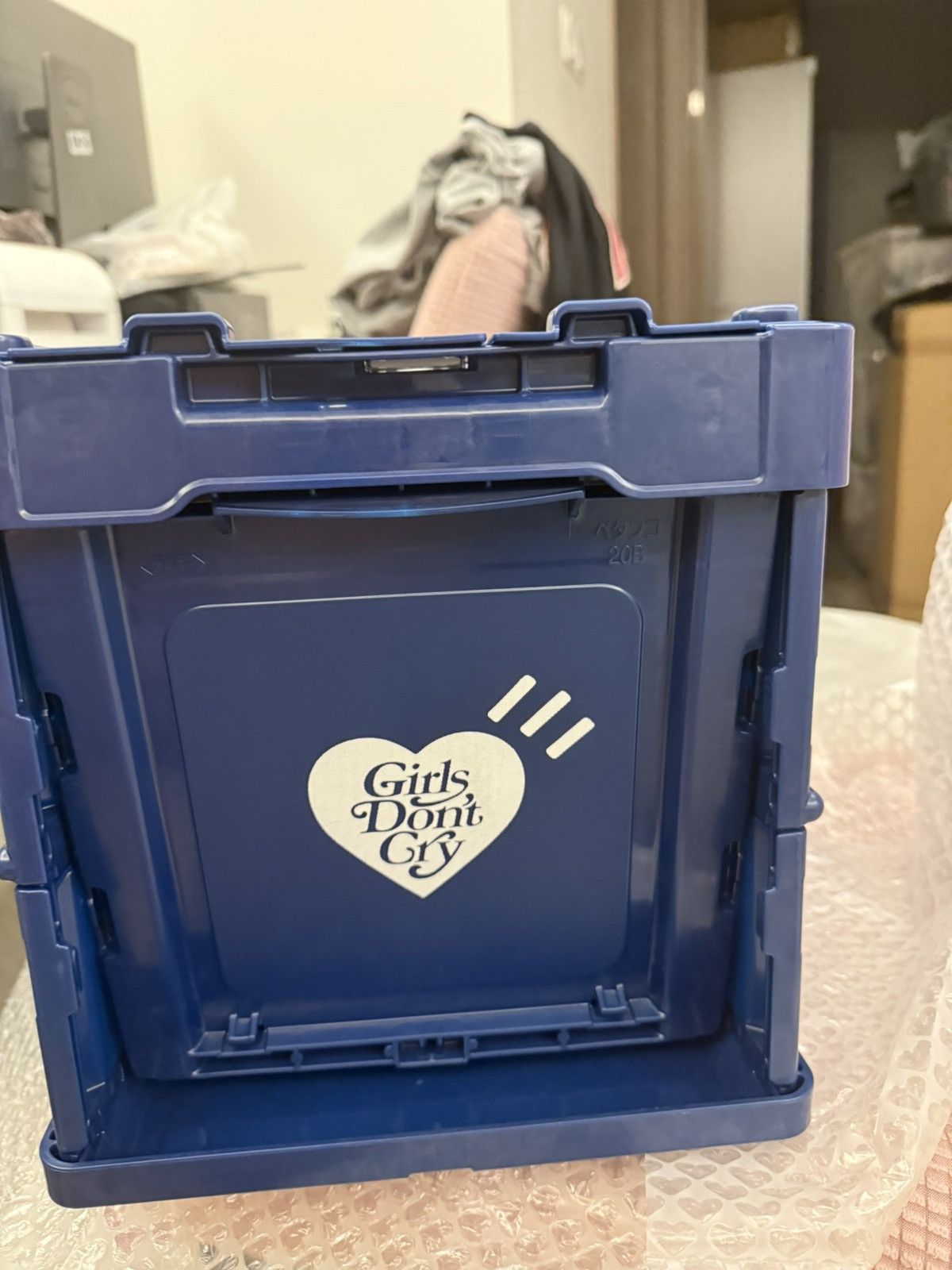 Girls Don't Cry × Human Made Human made girls dont cry navy container case box 20L Size ONE SIZE - 6 Thumbnail