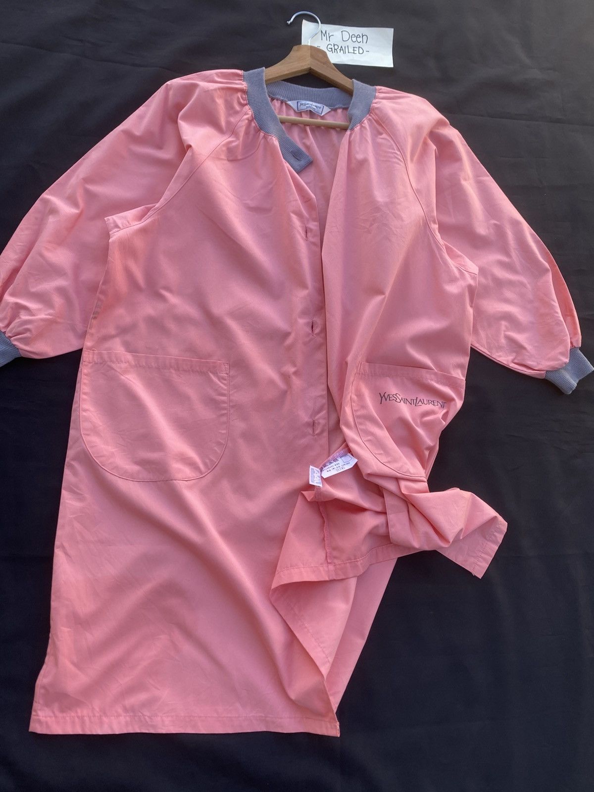 Yves Saint Laurent Rare Yves Saint Laurent Pink Long Shirt Size L / US 10 / IT 46 - 12 Thumbnail